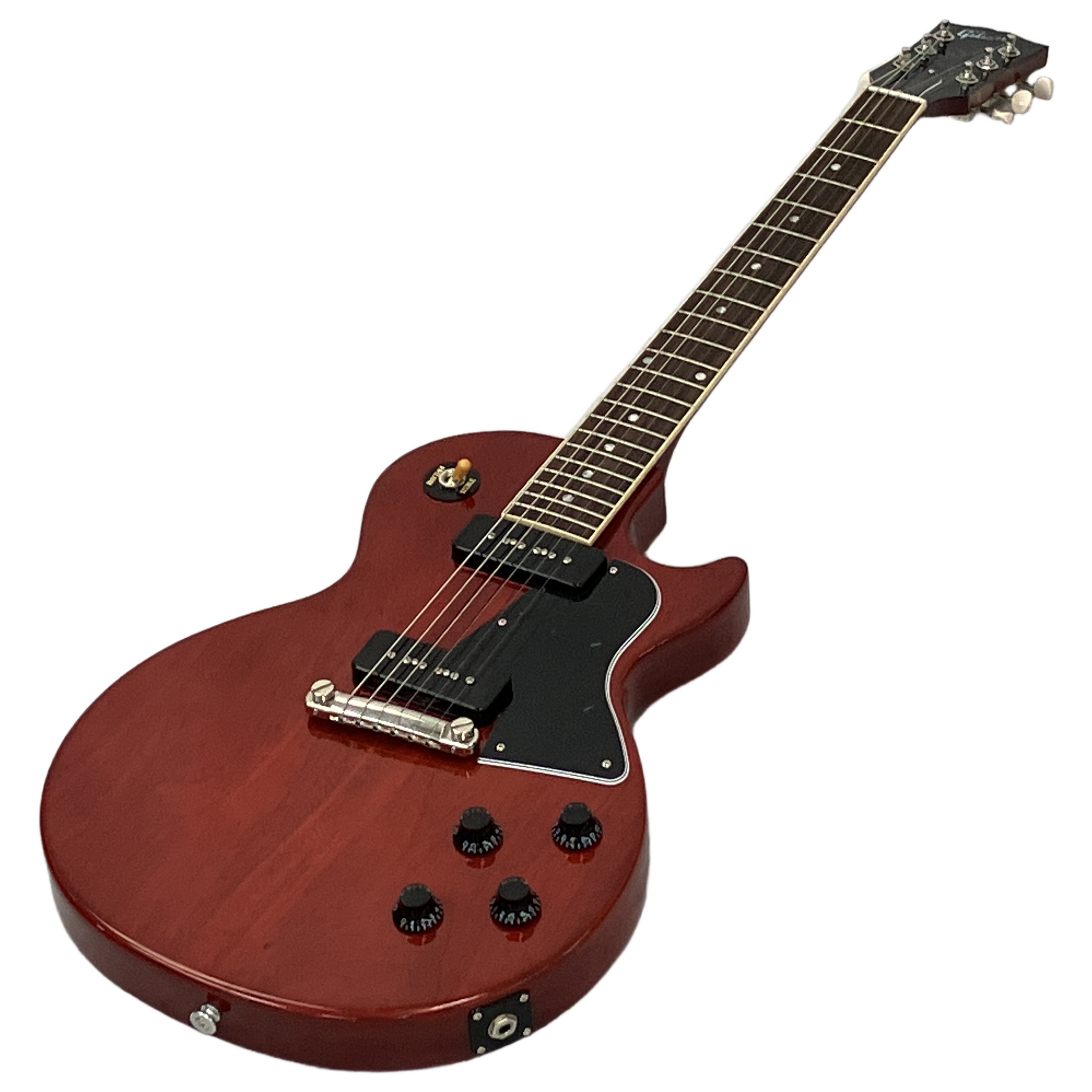 Gibson Les Paul Special 50s Vintage Cherry (2025年製 / P-90搭載 / USA製):極めて高年式な2025年製。太いネックと2基のP-90がダイレクトに魂を震わせる、ギブソン・オリジナル・コレクションの傑作。