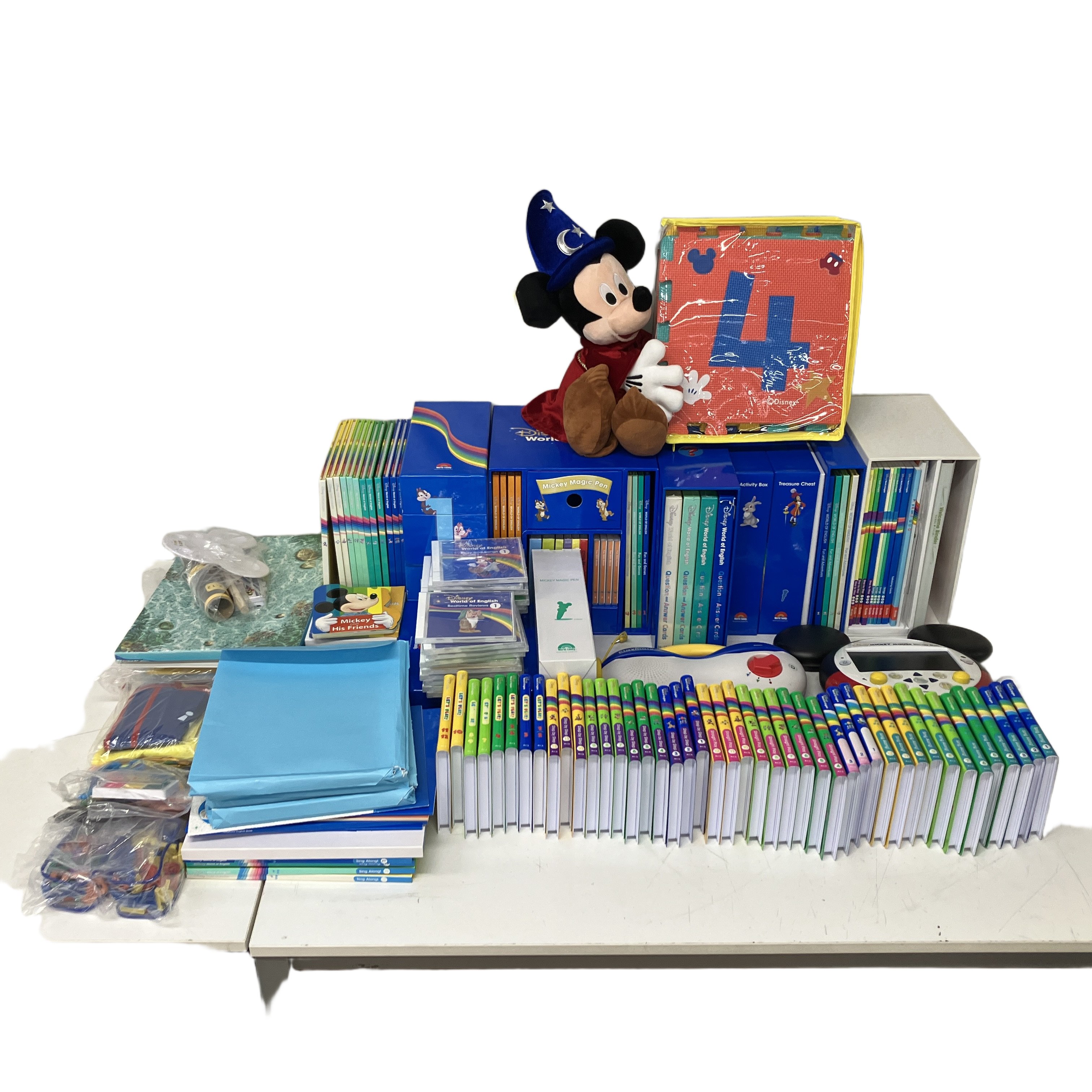 DWE ディズニー ワールドオブイングリッシュ 2019年以降 BD版 英語システム 教材 中古