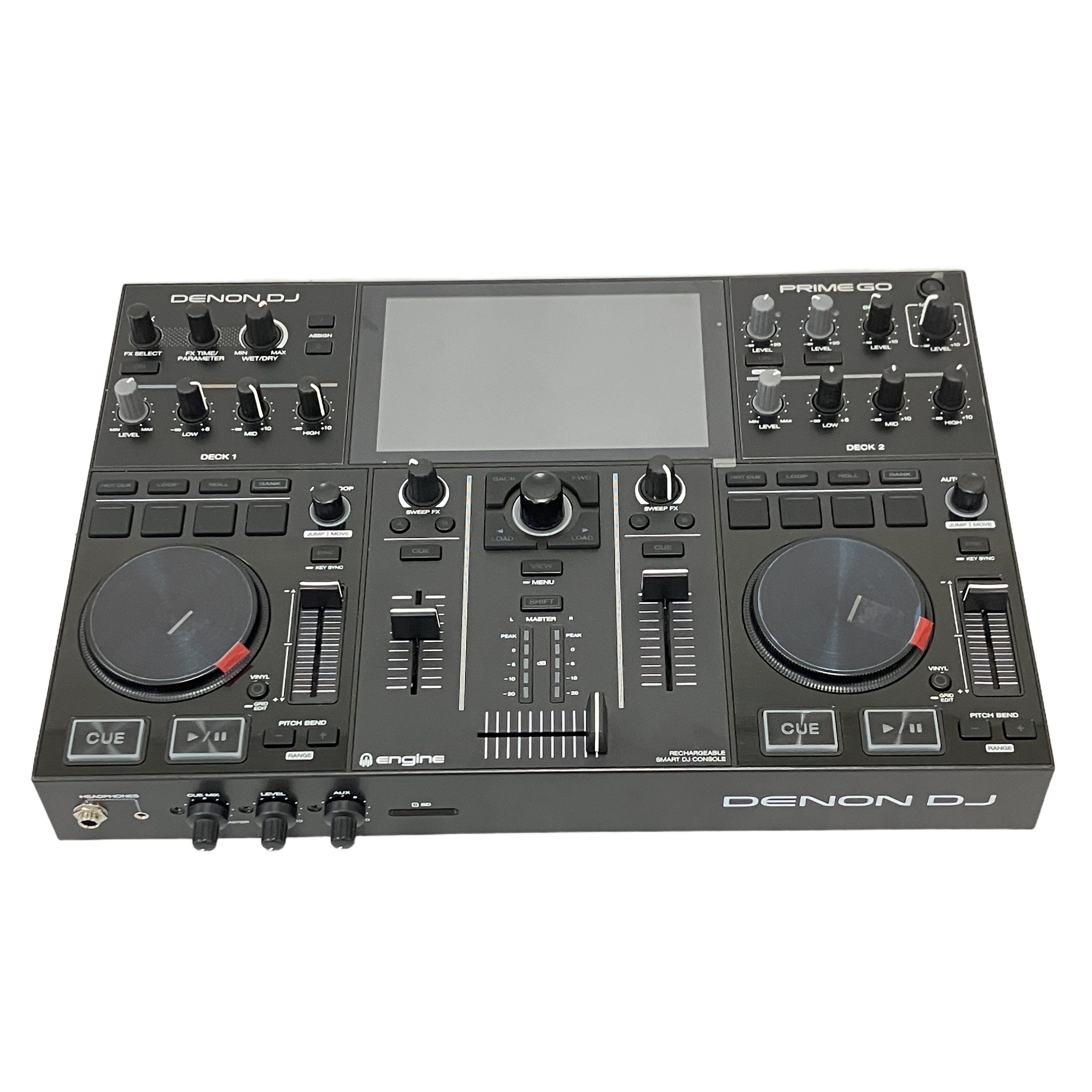 一切の隙を許さない洗練されたクオリティで、極上の体験を日常に。Denon DJ Prime Go