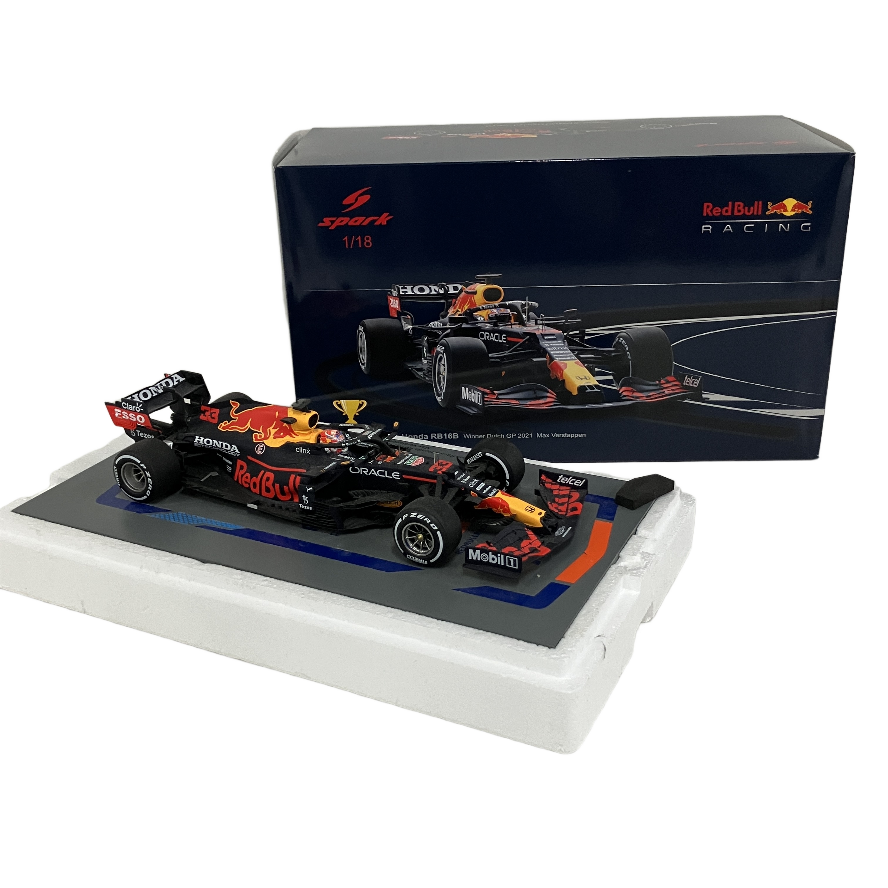 SPARK RB16B レッドブル レーシング ホンダ ミニカー 1/18