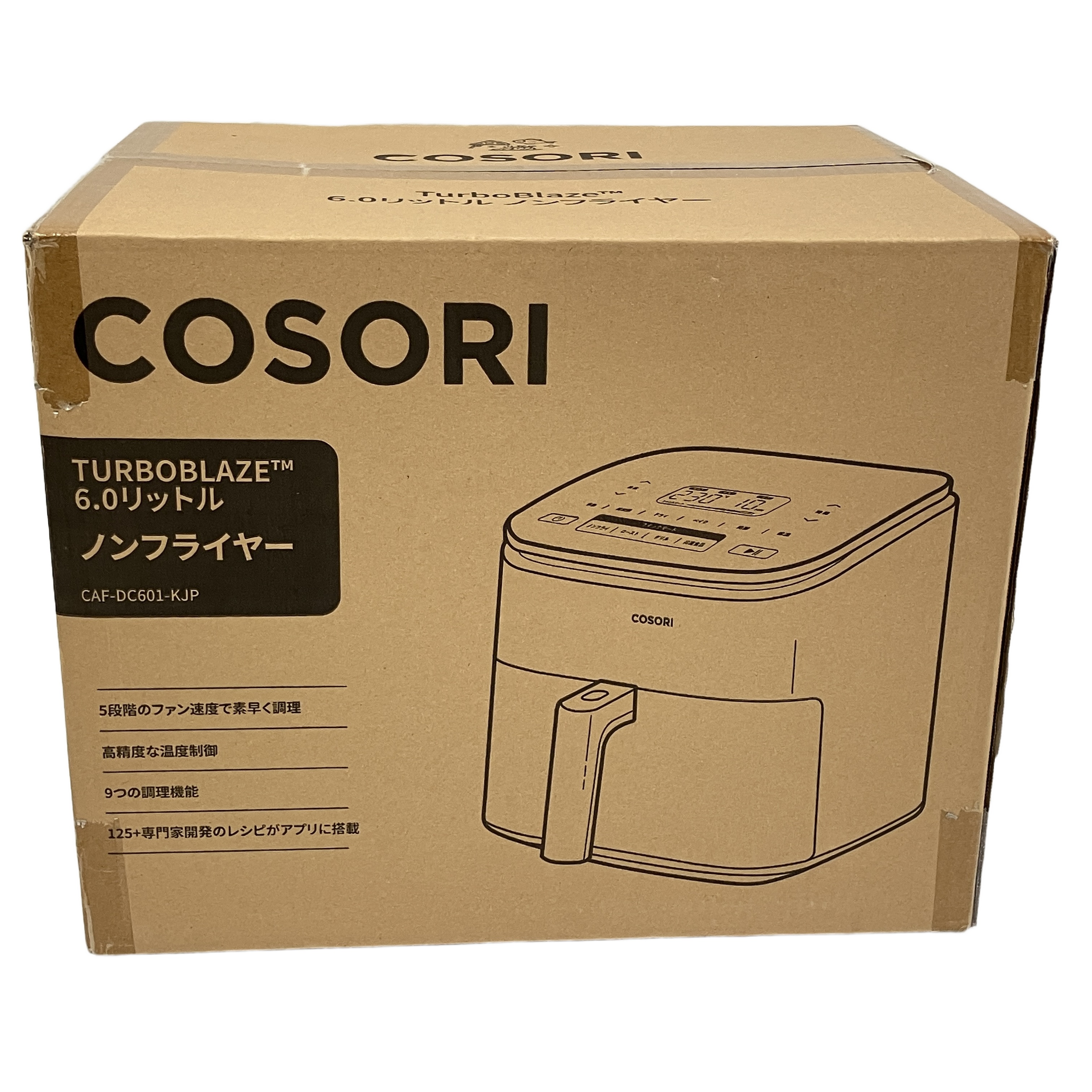 COSORI CAF-DC601-KJP ノンフライヤー プレミアム