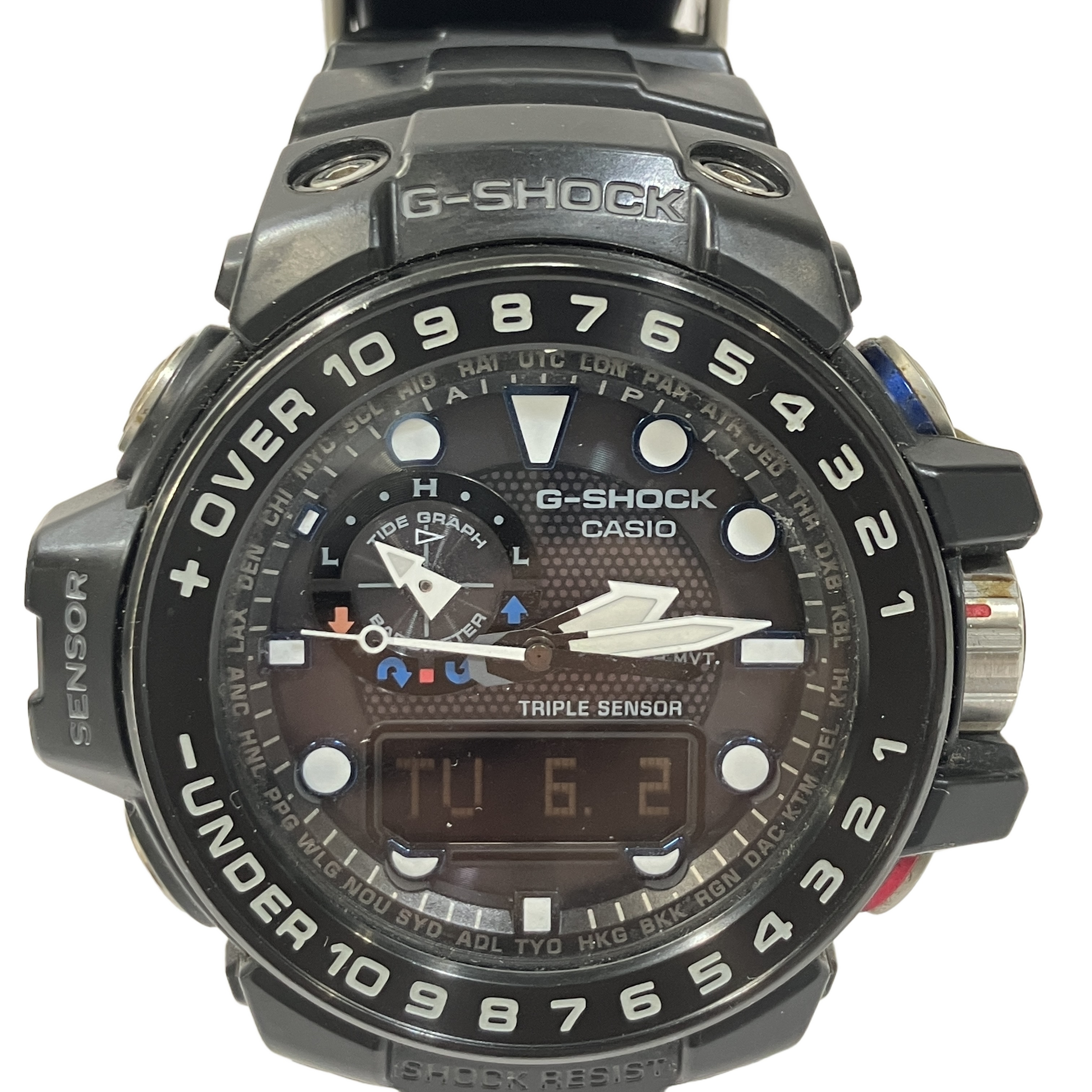CASIO G-SHOCK GWN-1000B 腕時計 電波ソーラー