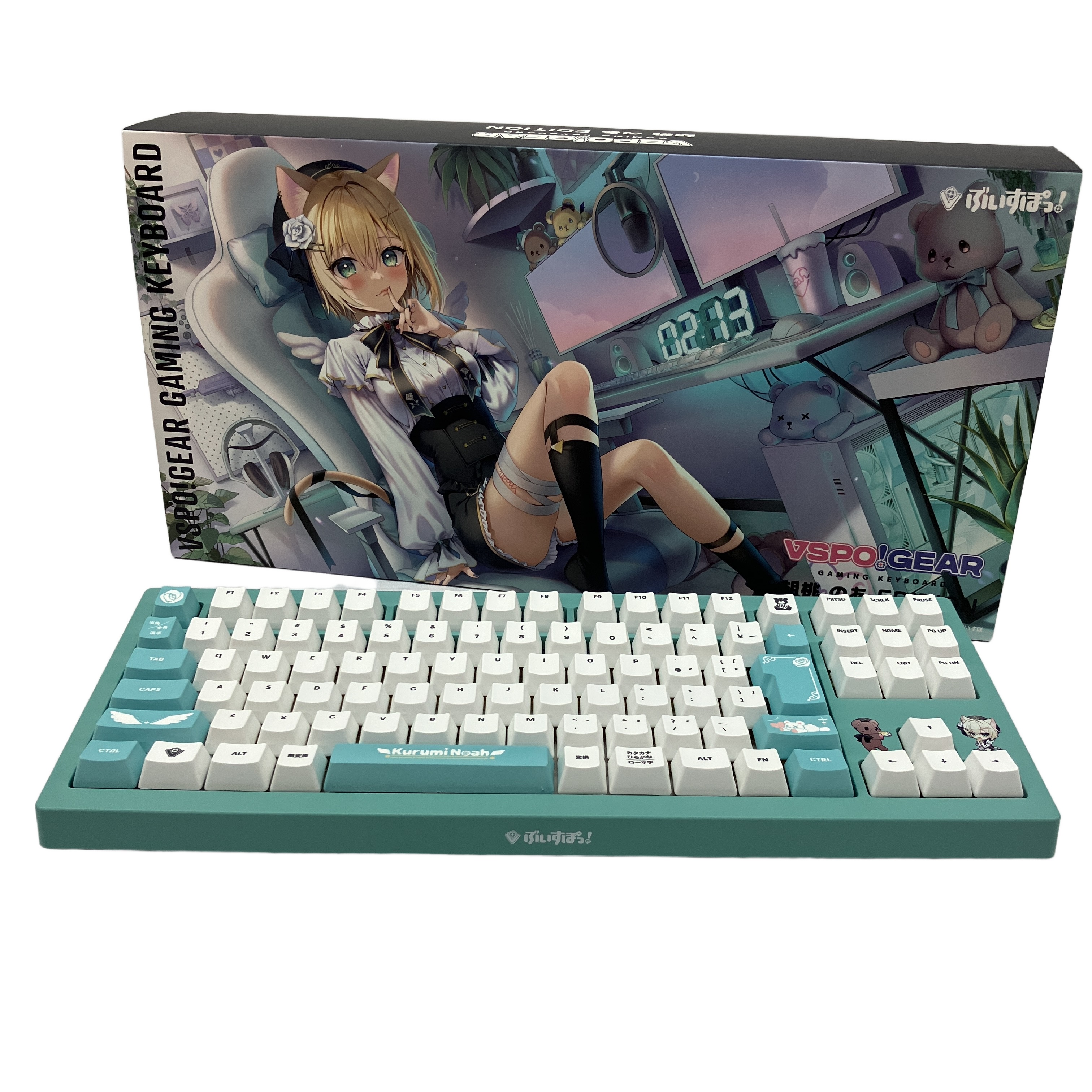 VSPO! 胡桃のあ エディション ゲーミングキーボード