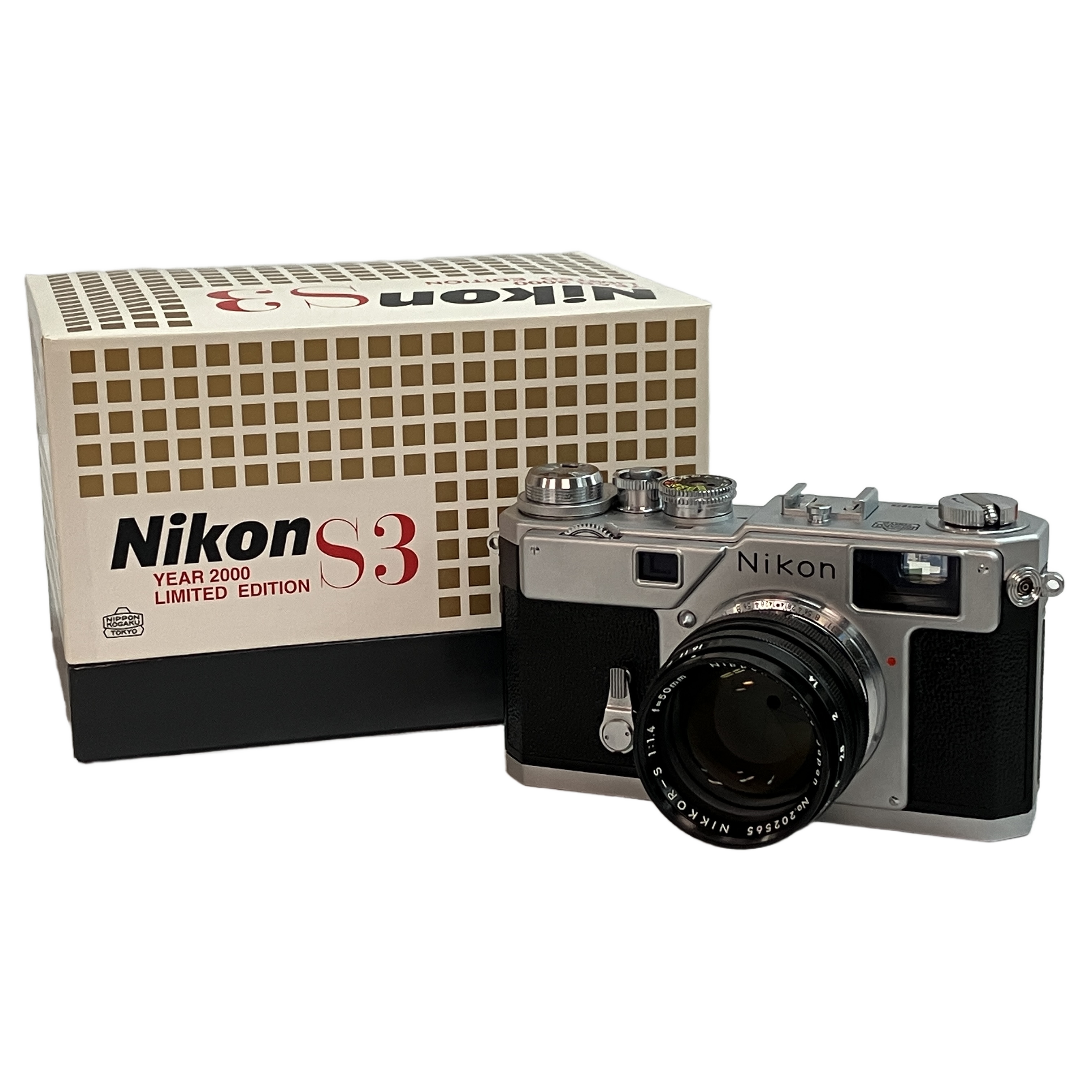 NIKON S3 2000年 記念モデル フィルムカメラ 50mm F1.4
