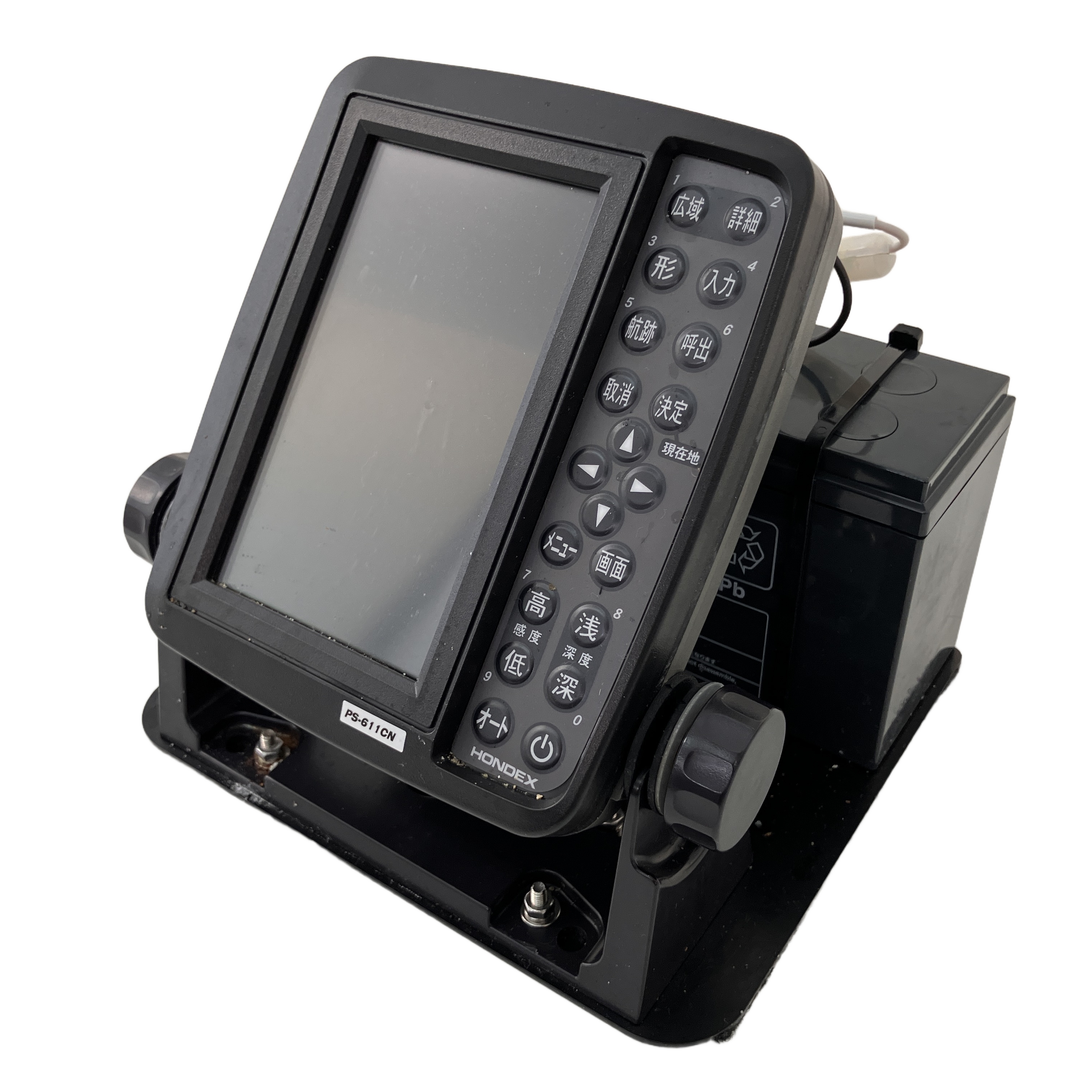 HONDEX PS-611CN 5型ワイド液晶ポータブルプロッター魚探