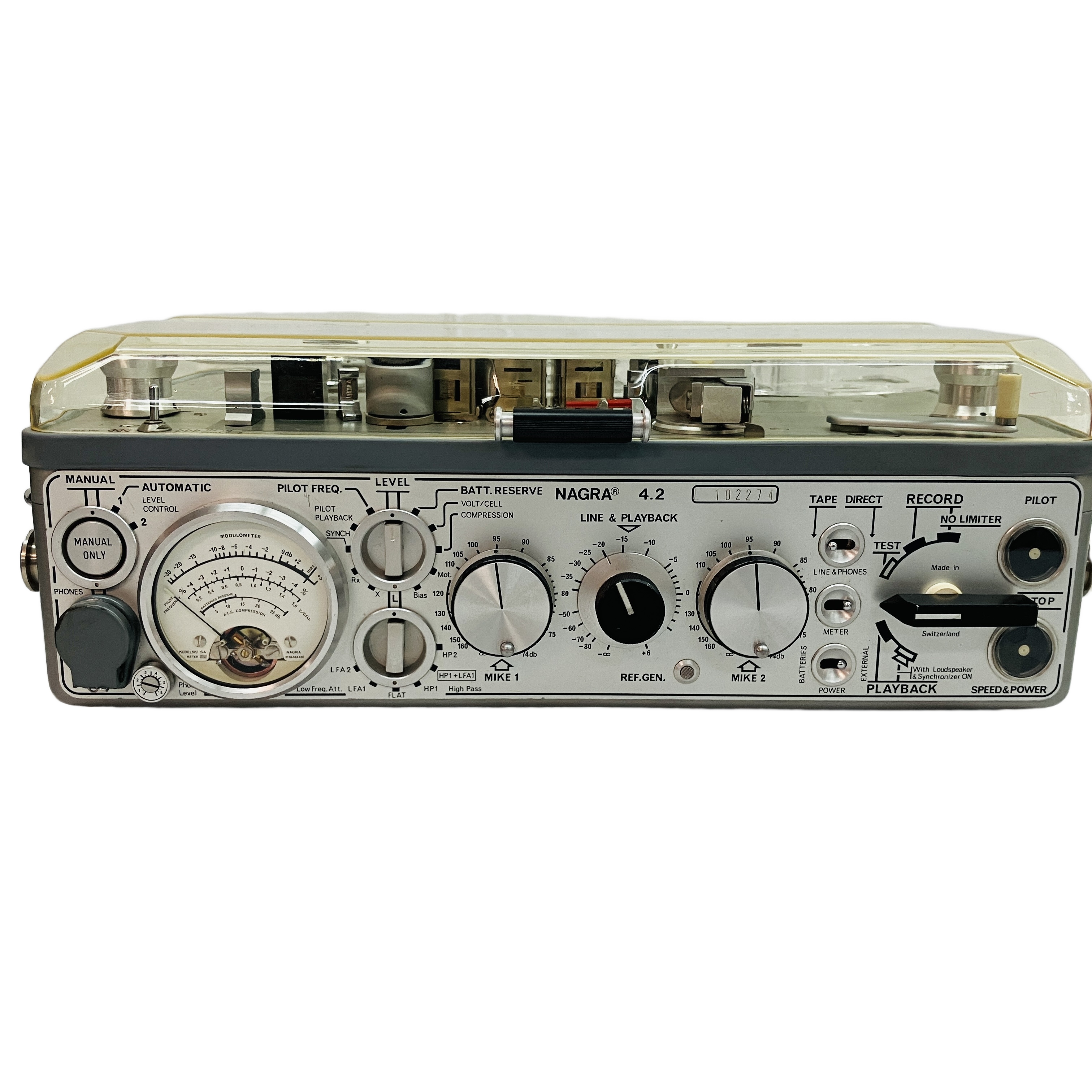 NAGRA 4.2 ポータブル ステレオ オープンリールデッキ