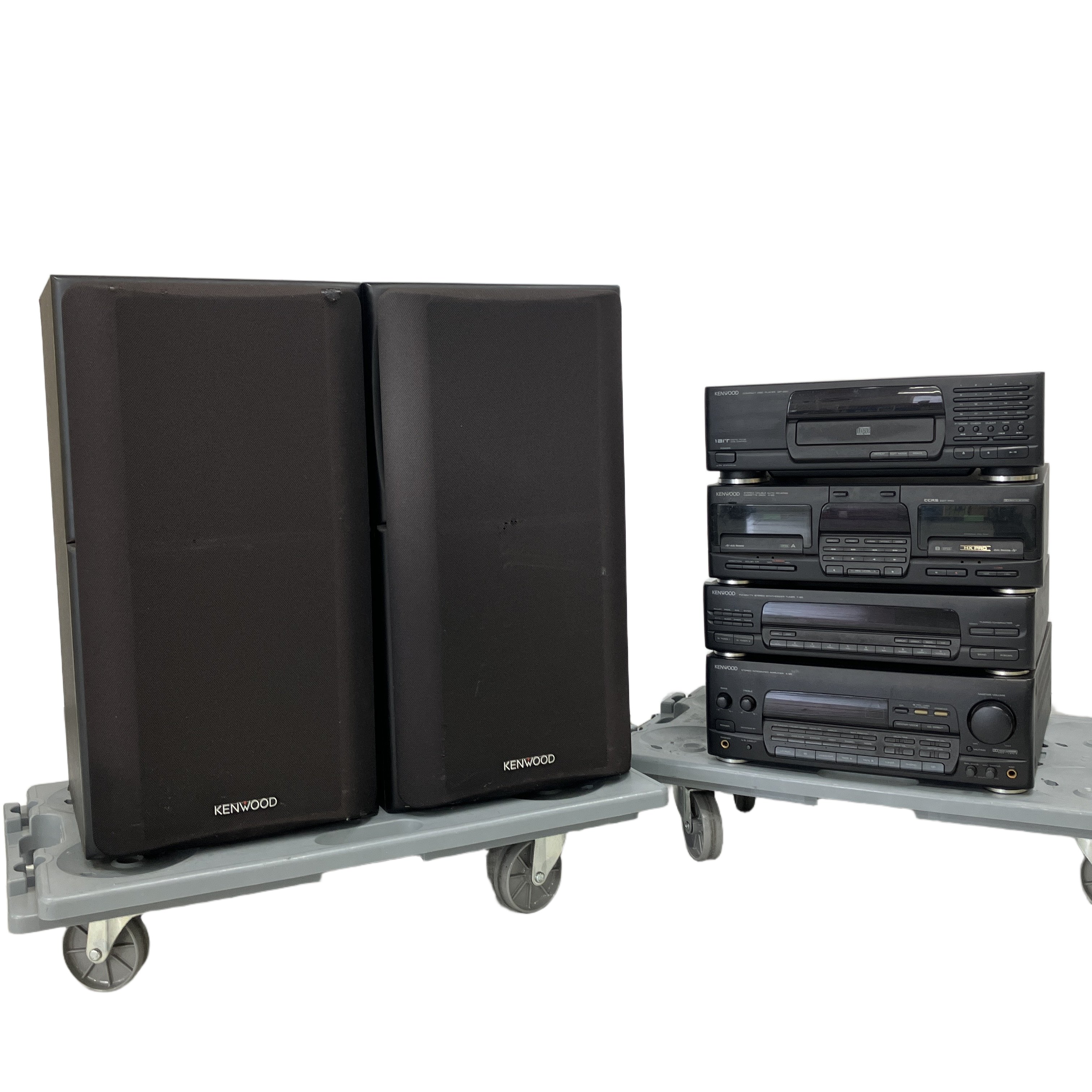 KENWOOD A-85 T-85 X-85 DP-950 S-9MR システムコンポ セット 音響機材 ジャンク