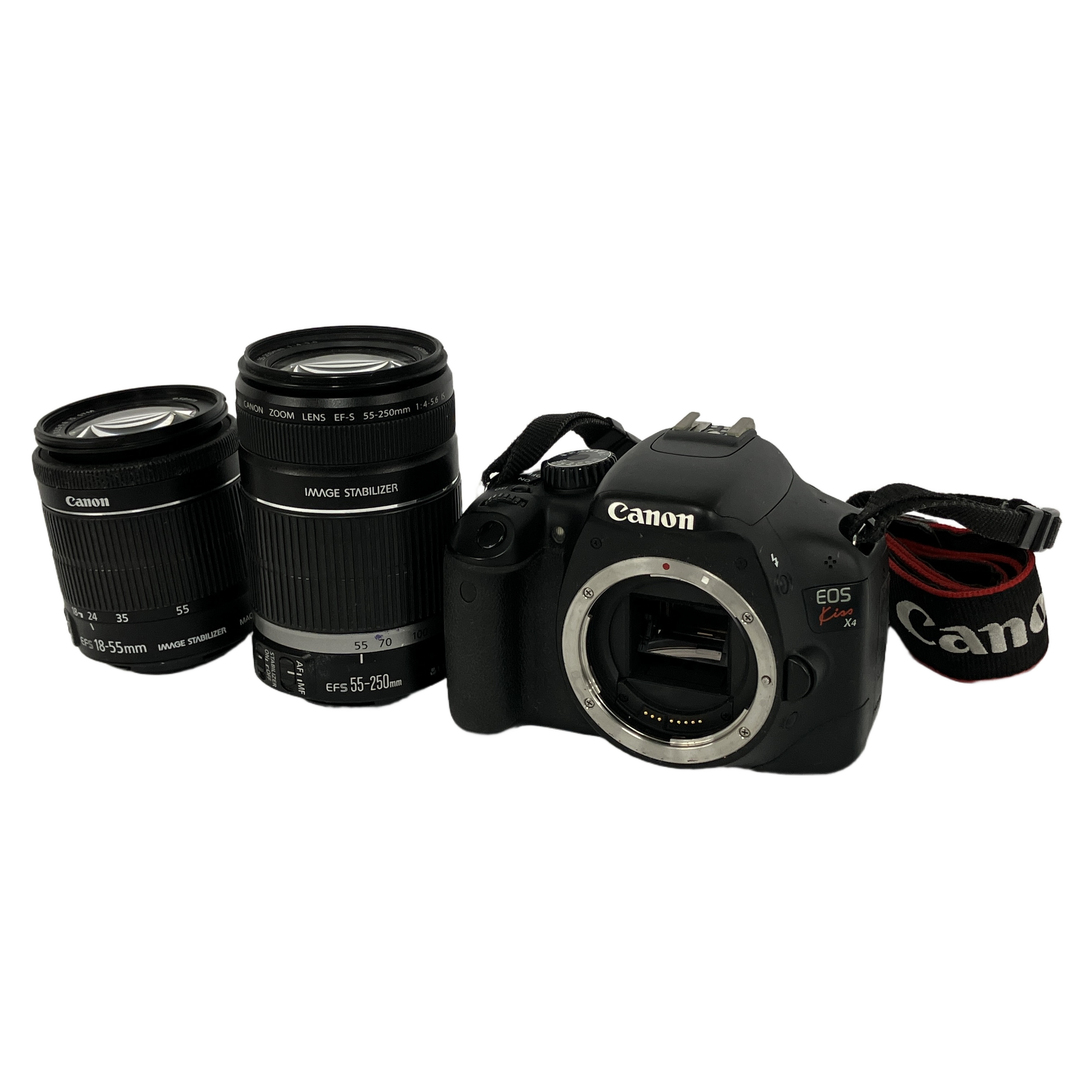 CANON EOS Kiss X4 デジタル一眼カメラ 18-55mm/55-250mm