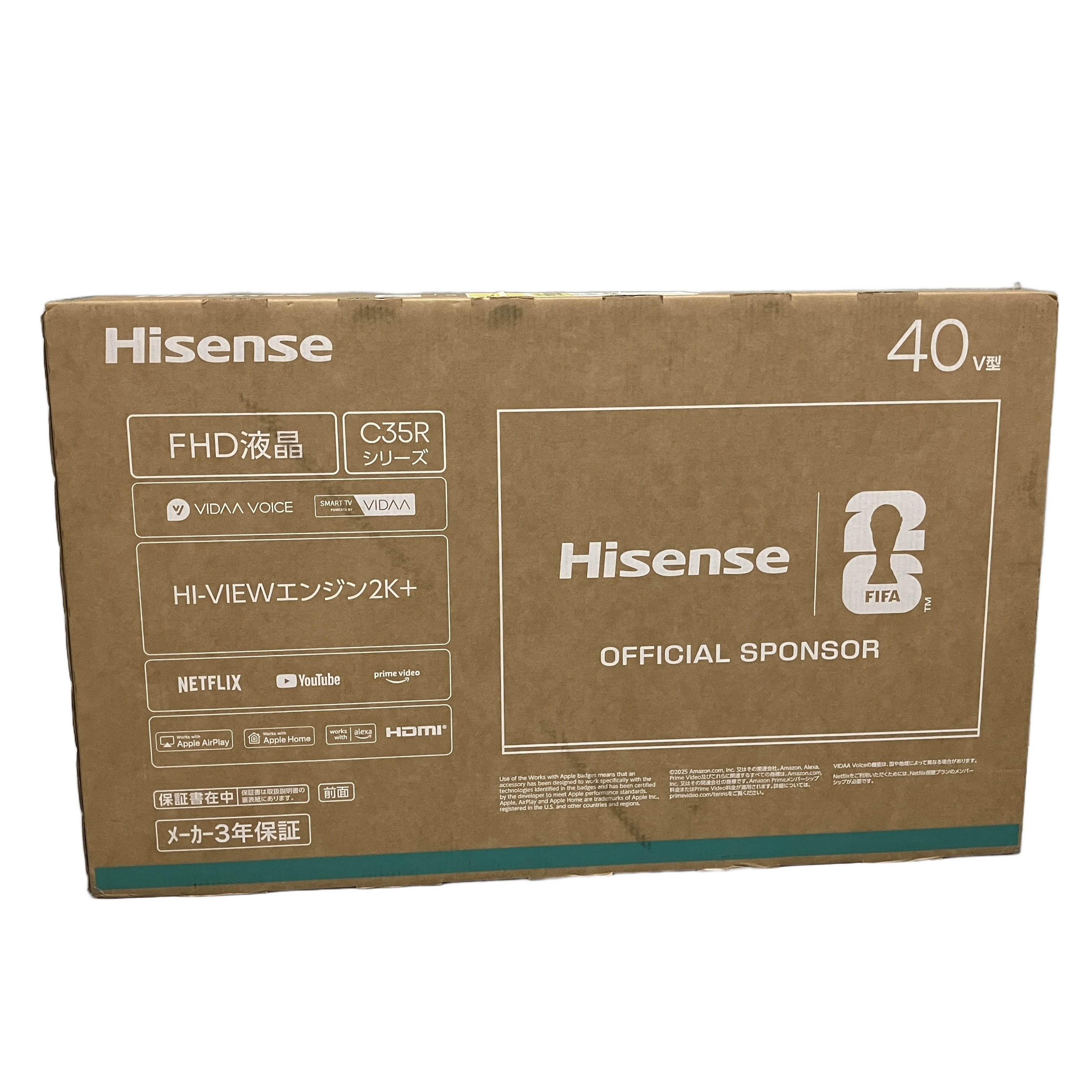 HISENSE 40C35R 液晶テレビ 40インチ