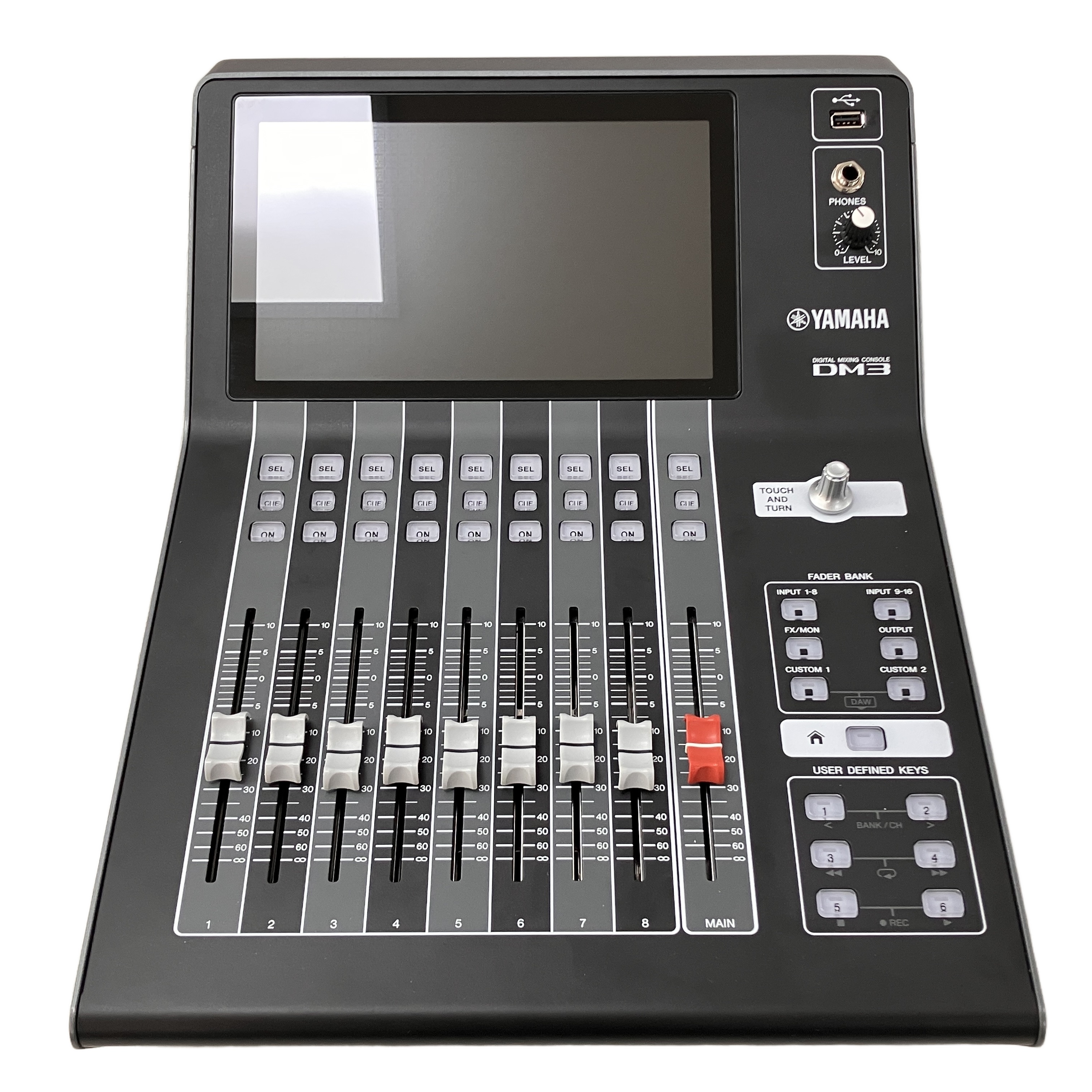 YAMAHA DM3 Standard (デジタルミキシングコンソール / 元箱付):質量わずか6.5kgに凝縮された96kHzの高品位サウンド。ライブ、配信、スタジオをシームレスに繋ぐ最高峰デジタルミキサー。