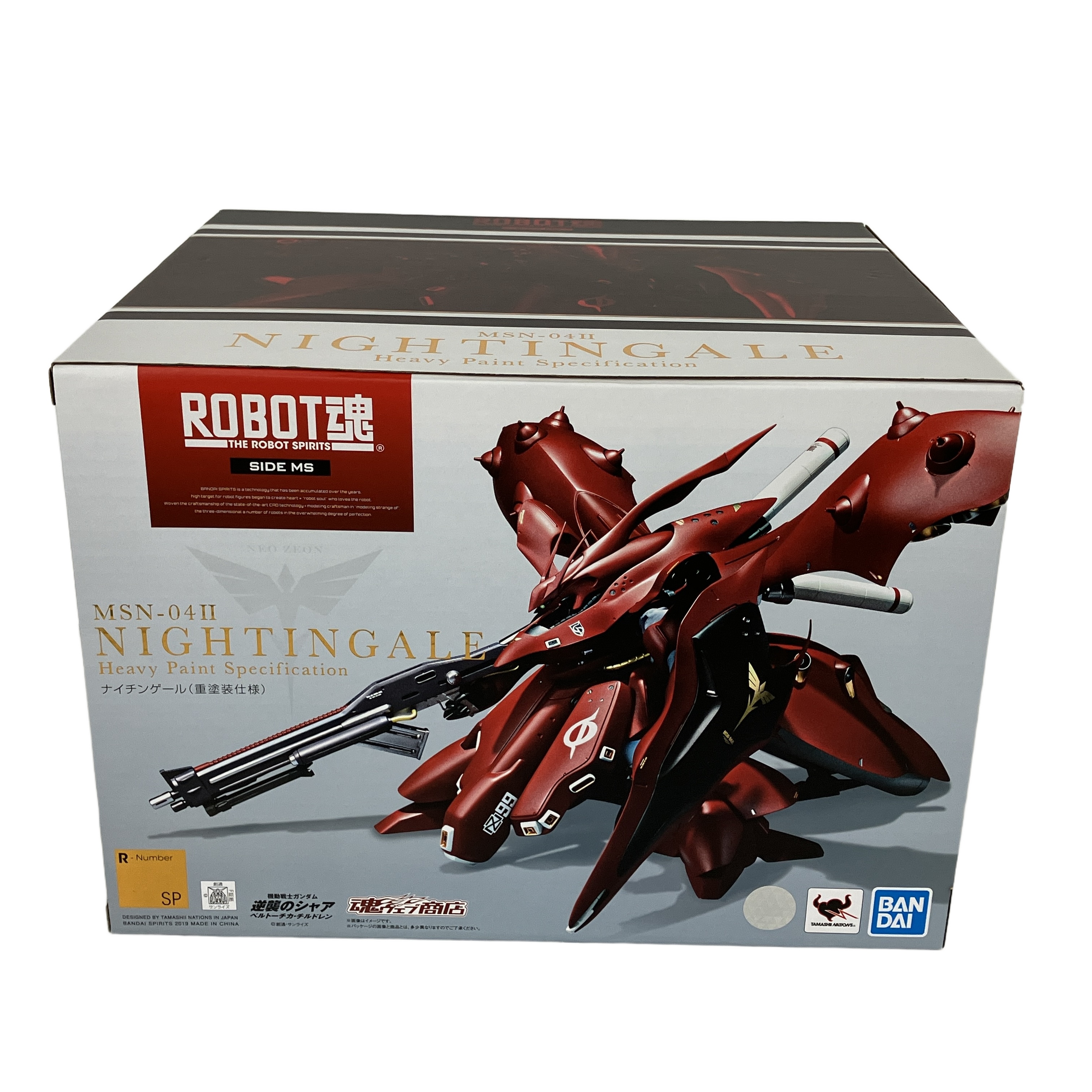 BANDAI MSN-04II ROBOT魂 プラモデル 重塗装仕様