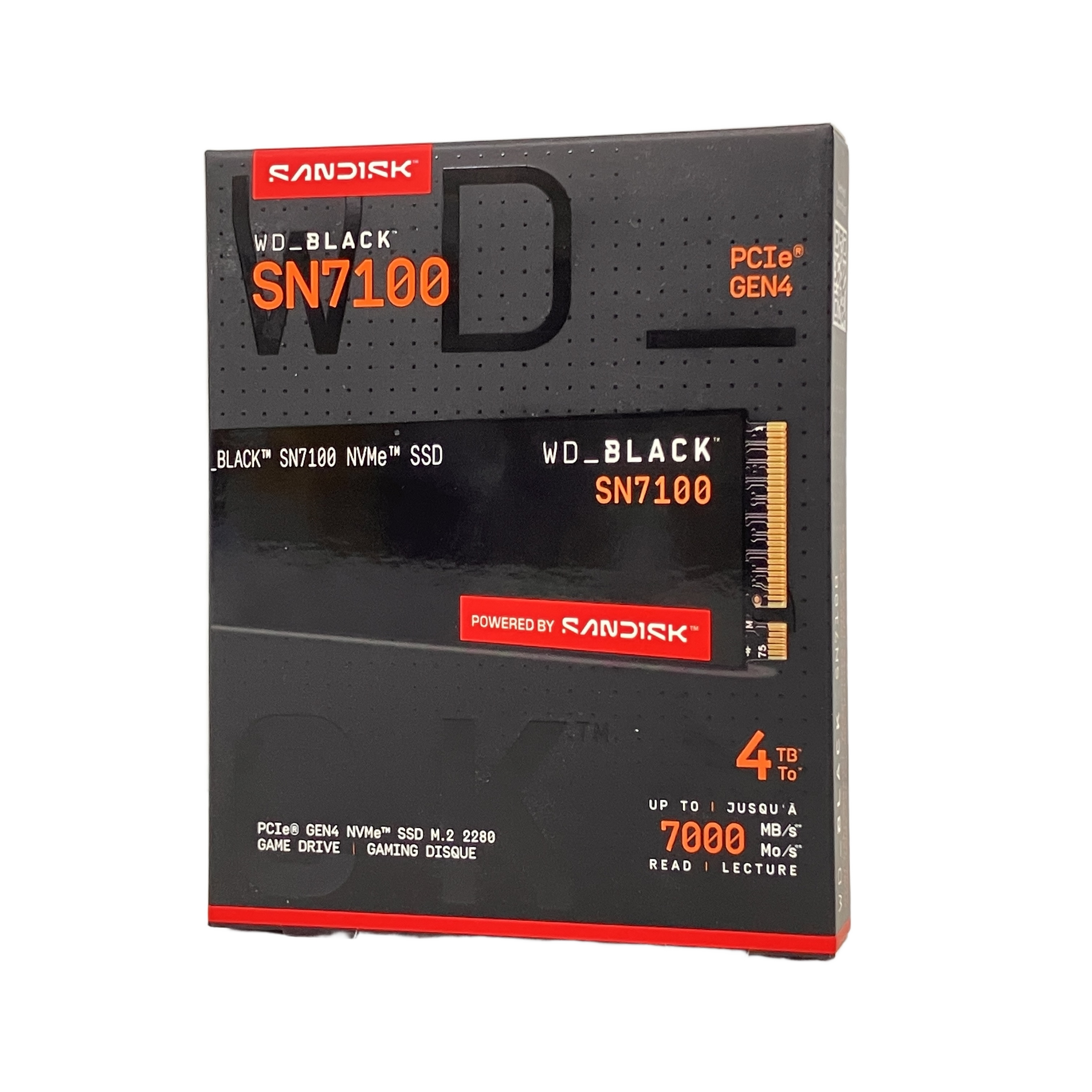 WESTERN DIGITAL WDS400T4X0E SN7100 SSD 4TB