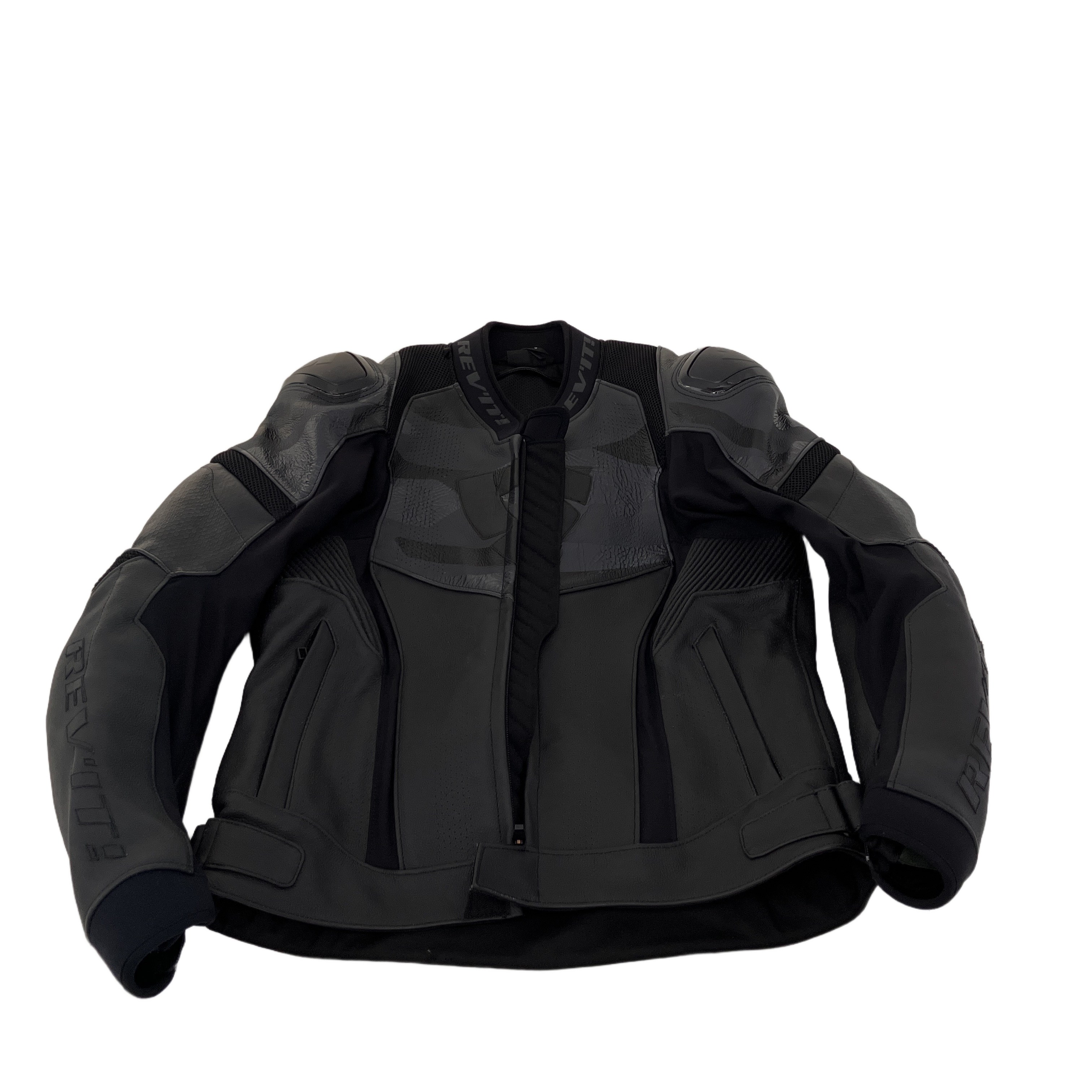 REVIT Hyperspeed Air Black ライダース ジャケット サイズ03 バイクウェア 中古 訳あり