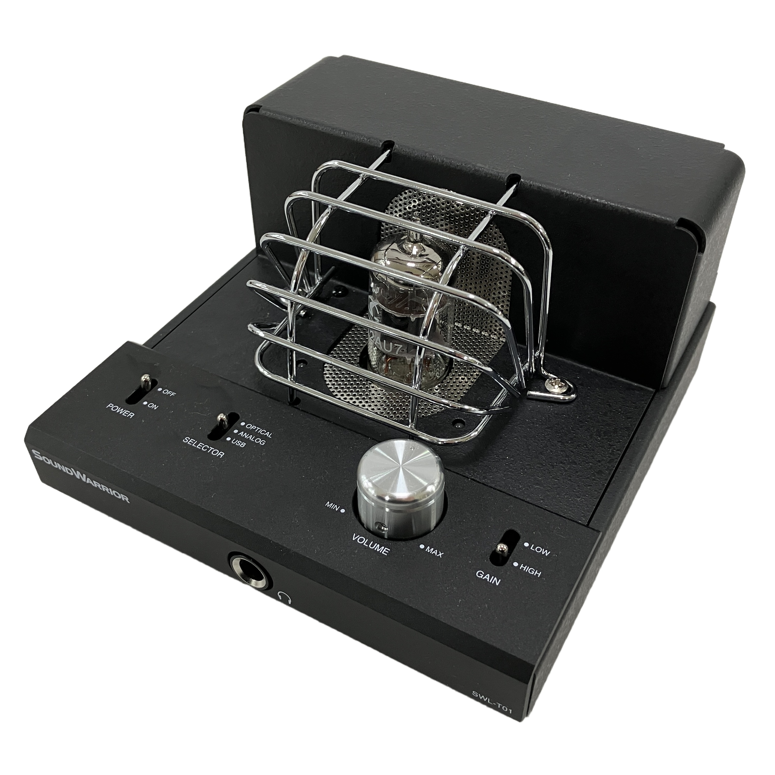 soundwarrior SWL-T01 小型ハイブリッド真空管アンプ 音響機器 中古 美品