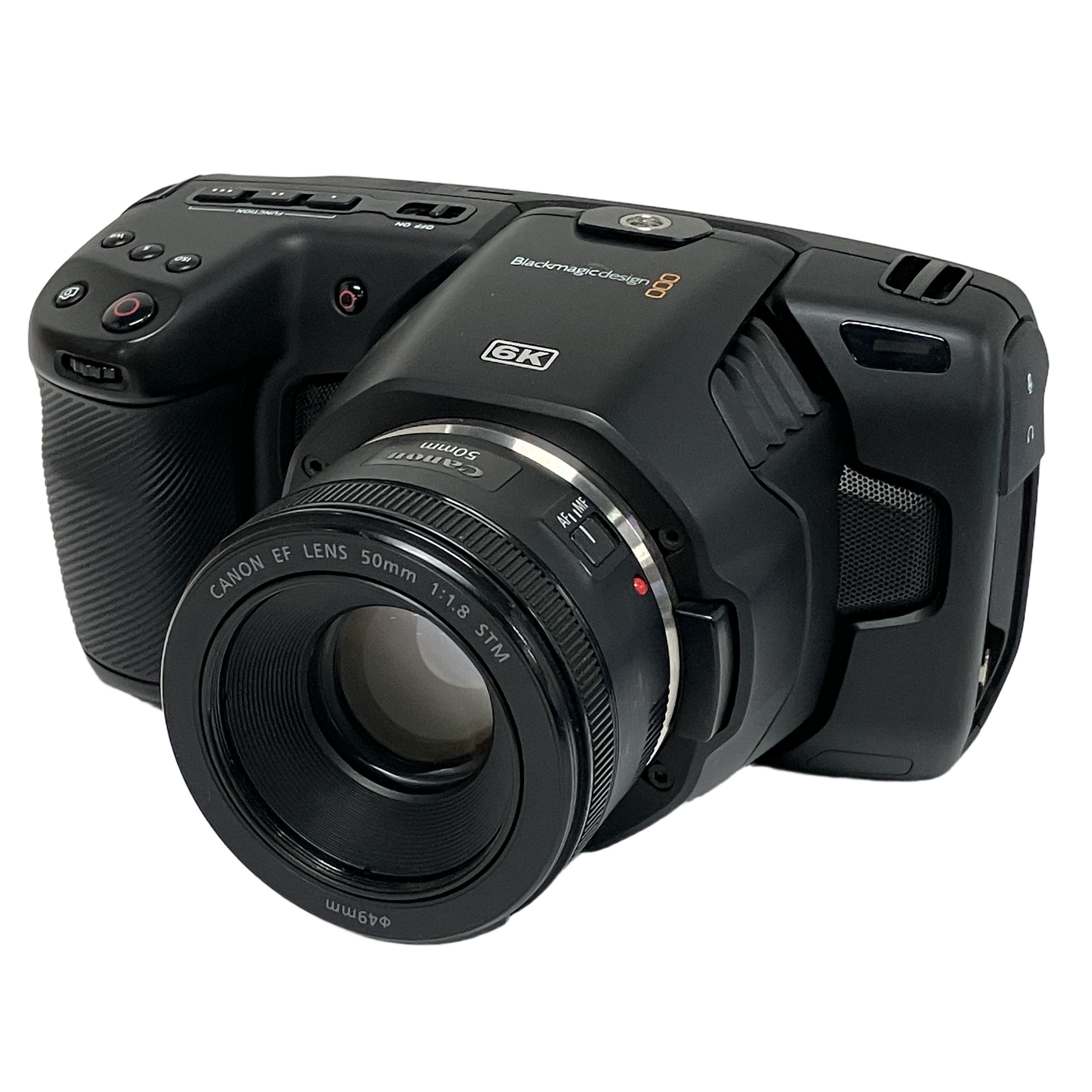 Blackmagic Cinema Camera 6K Canon EF 50mm 1:1.8 STM セット ブラックマジック シネマカメラ 中古
