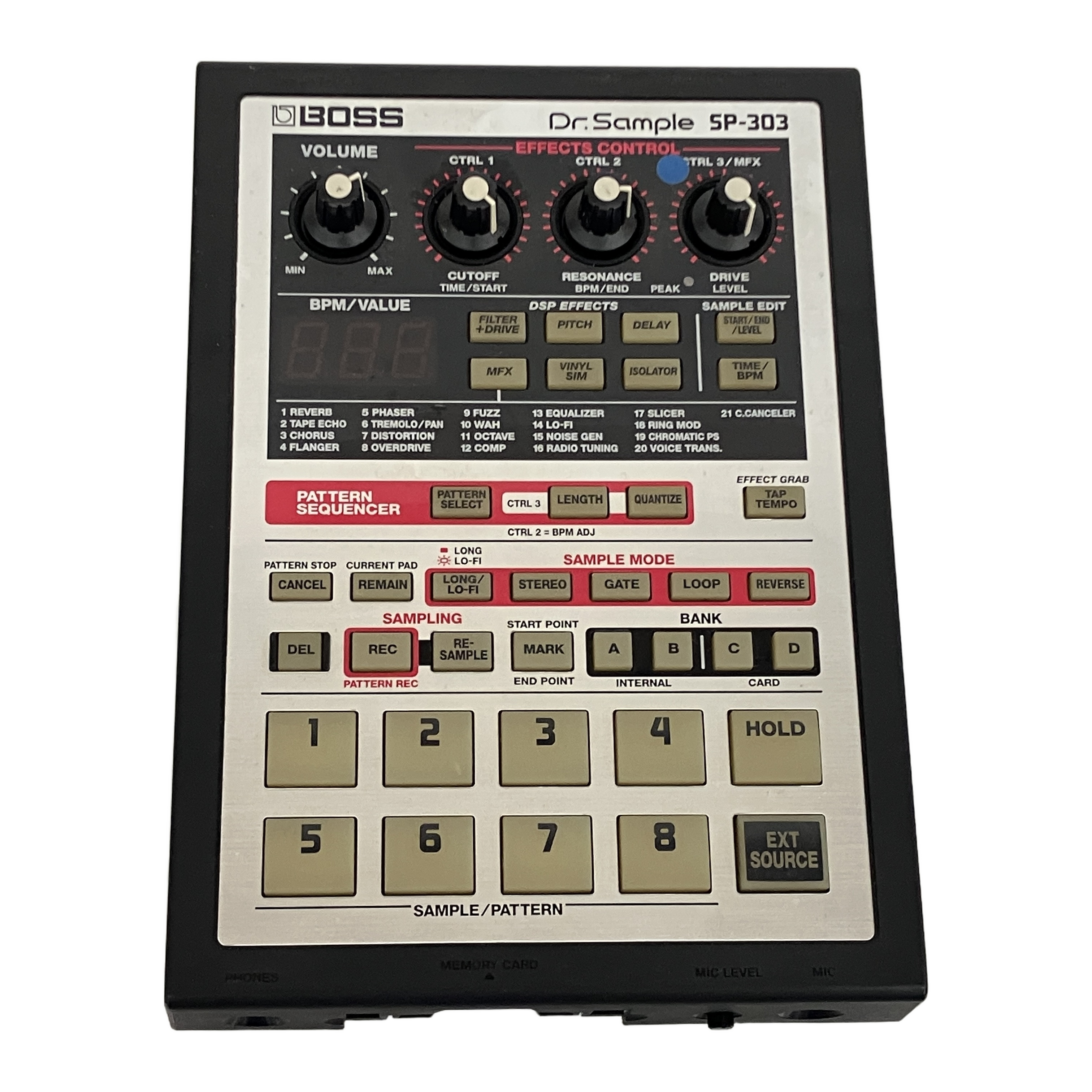 BOSS SP-303 サンプラー