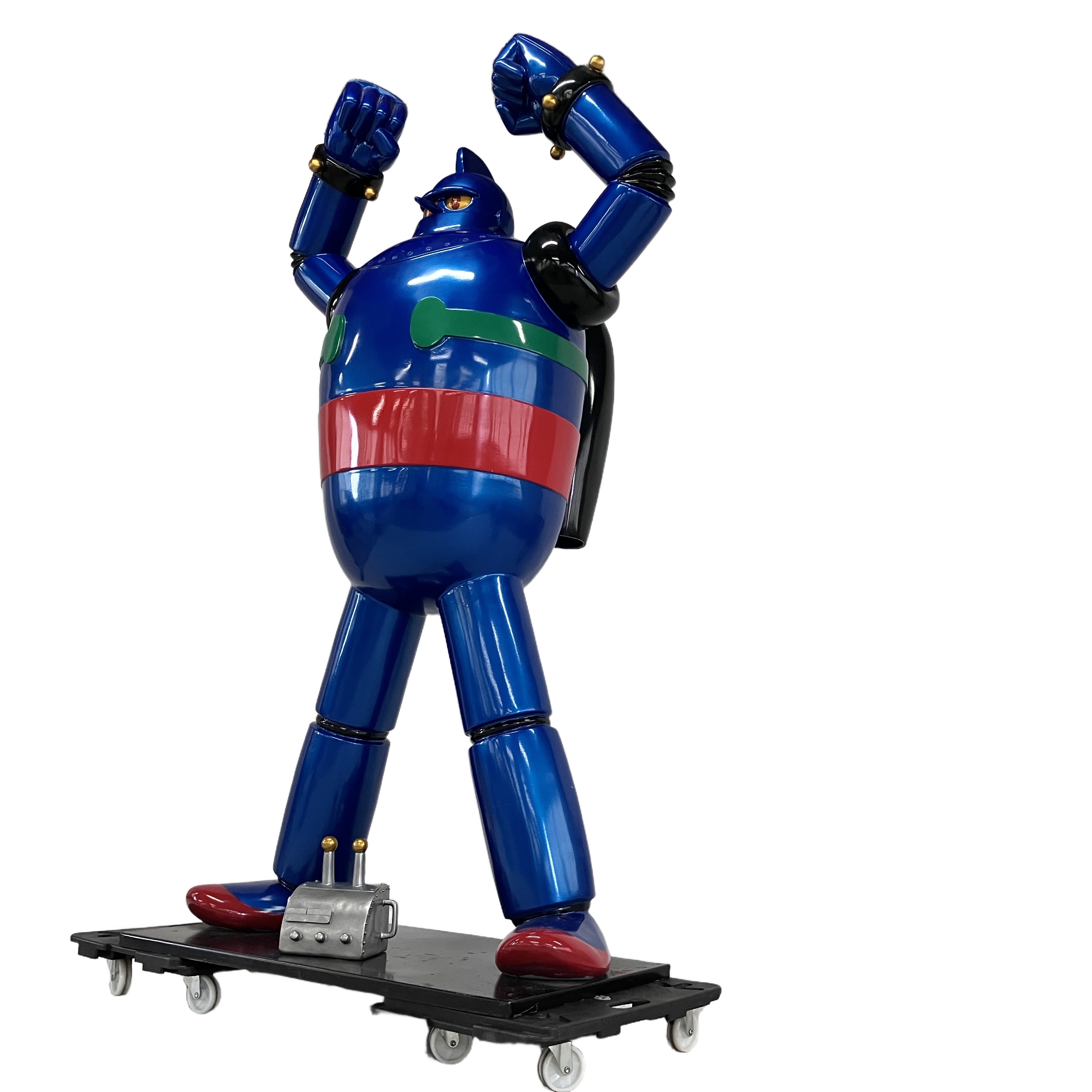 ドリームチャンネル製 鉄人28号 等身大フィギュア 光プロダクション FRP製 1/1 中古