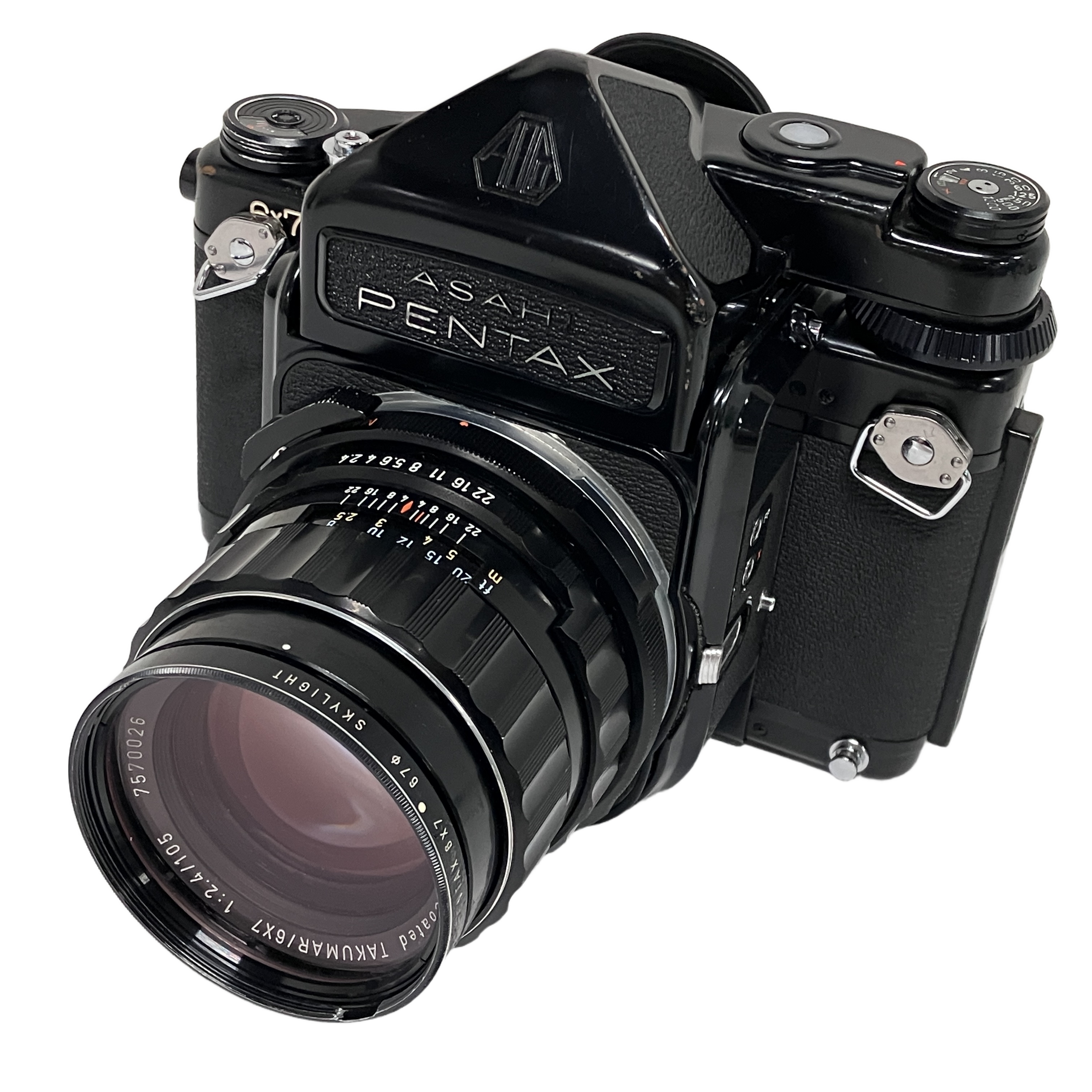 PENTAX 6×7 Super-Multi-Coated TAKUMAR 105mm F2.4 中判カメラ