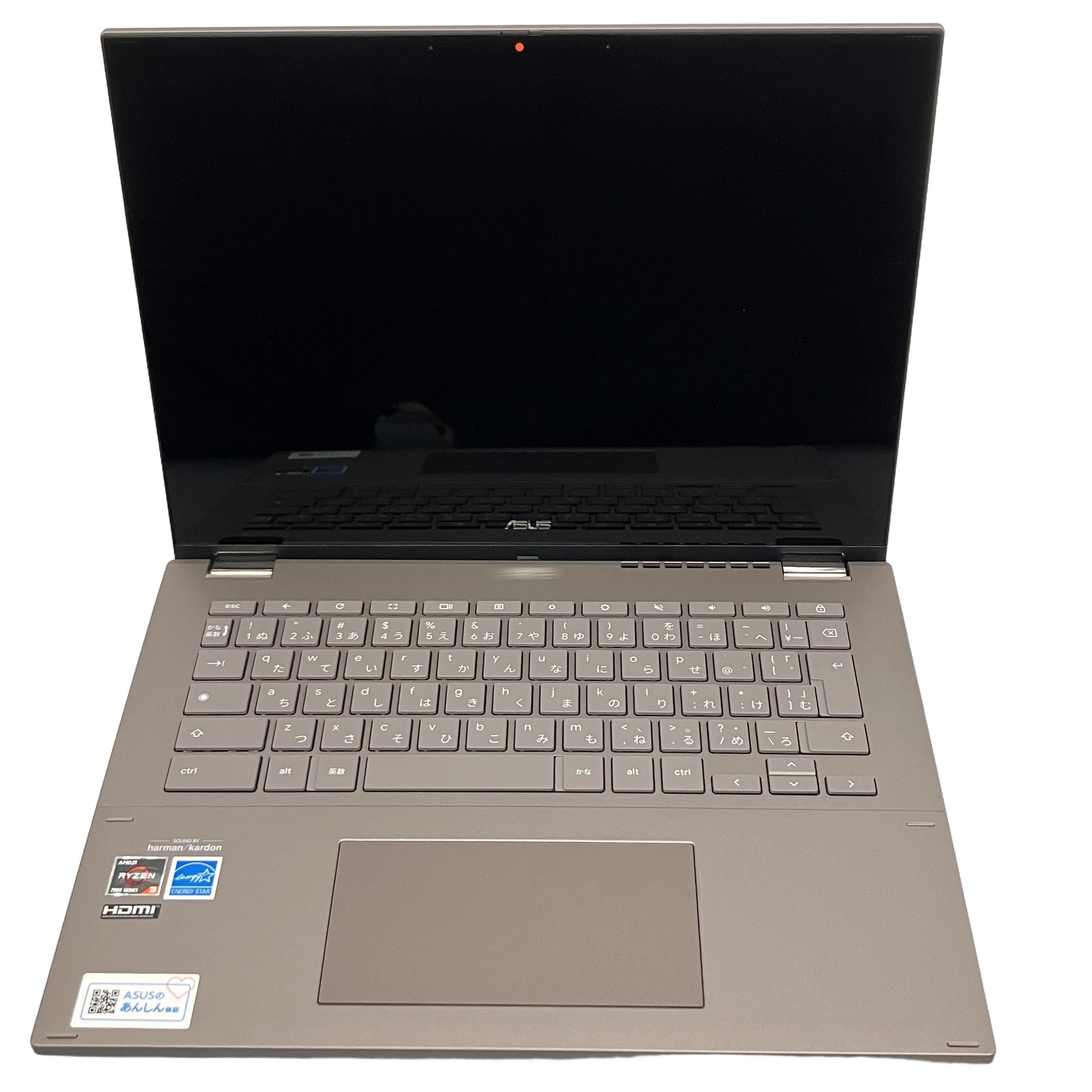 ASUS Chromebook Plus CM34 Flip ノート PC 14型