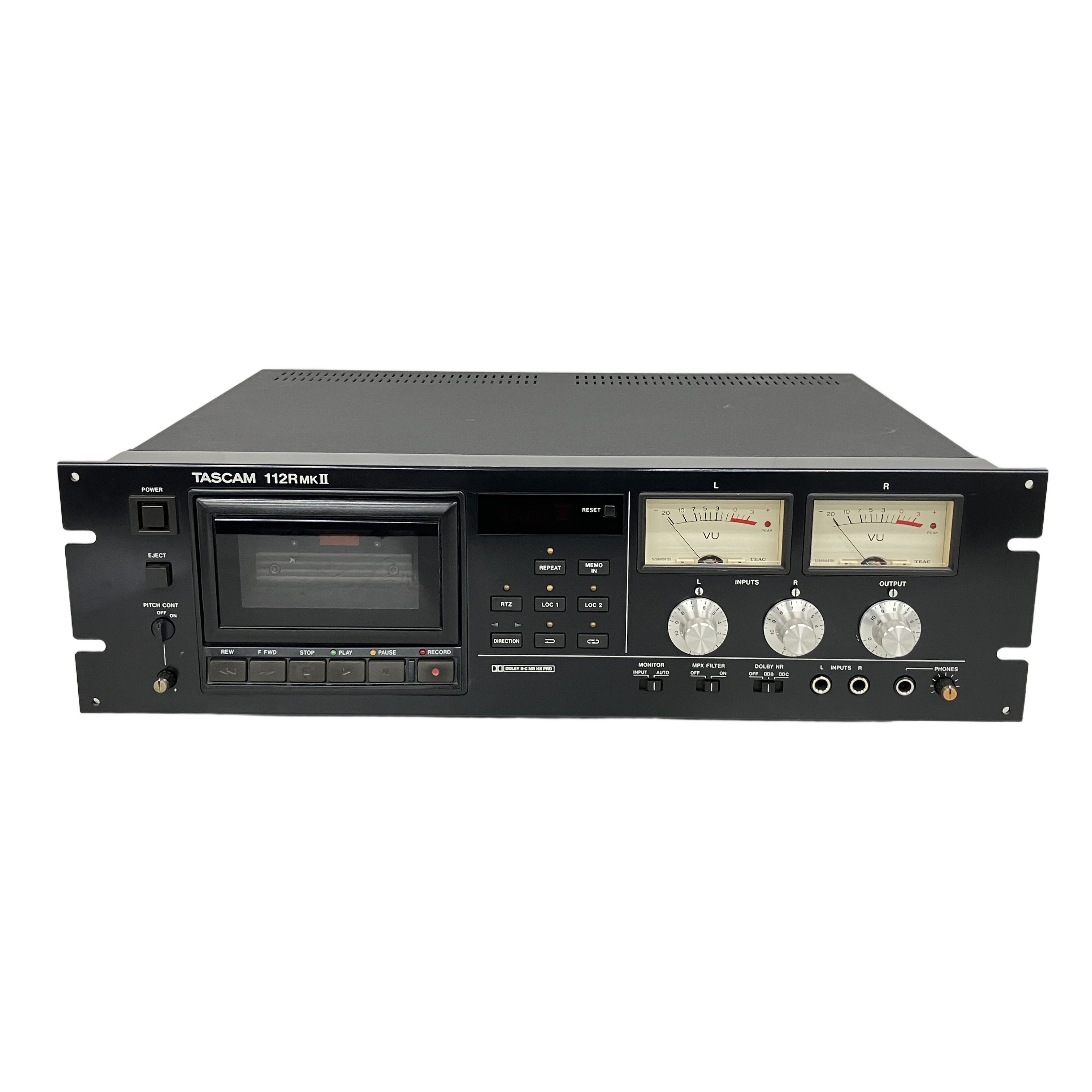 Tascam タスカム 112R mk2 II シングルカセットデッキ オーディオ 音響機材 中古