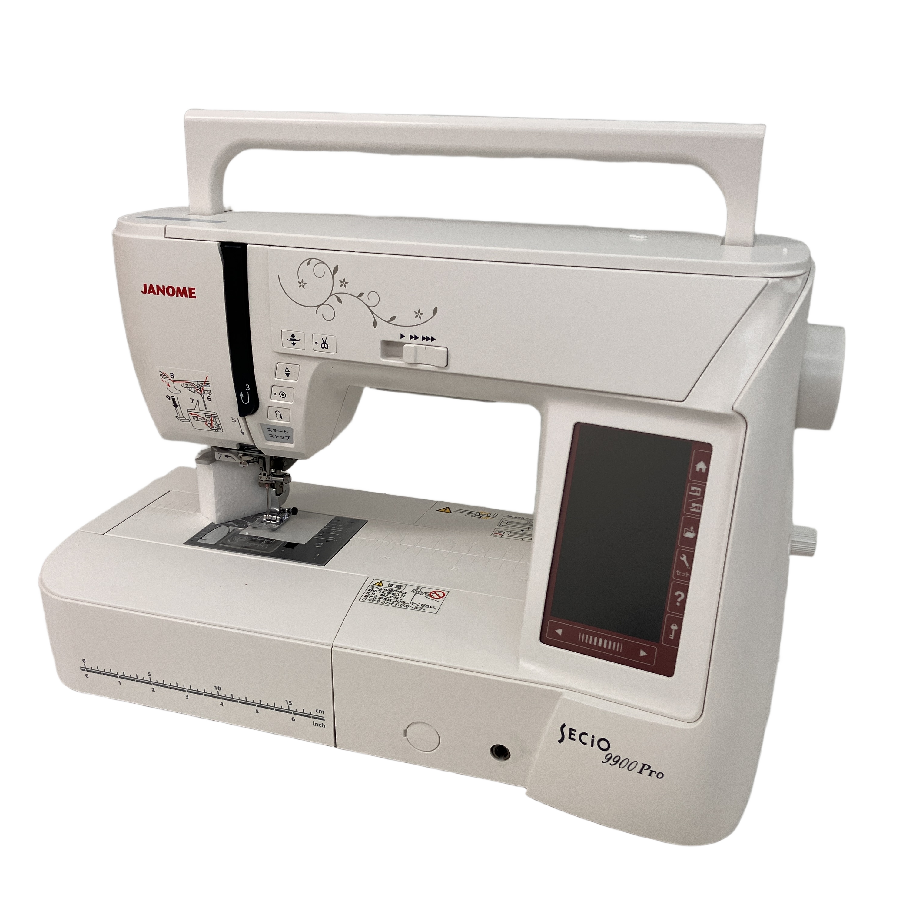 JANOME ジャノメ 862型 SECIO セシオ 9900 Pro コンピューターミシン 家庭用 未使用