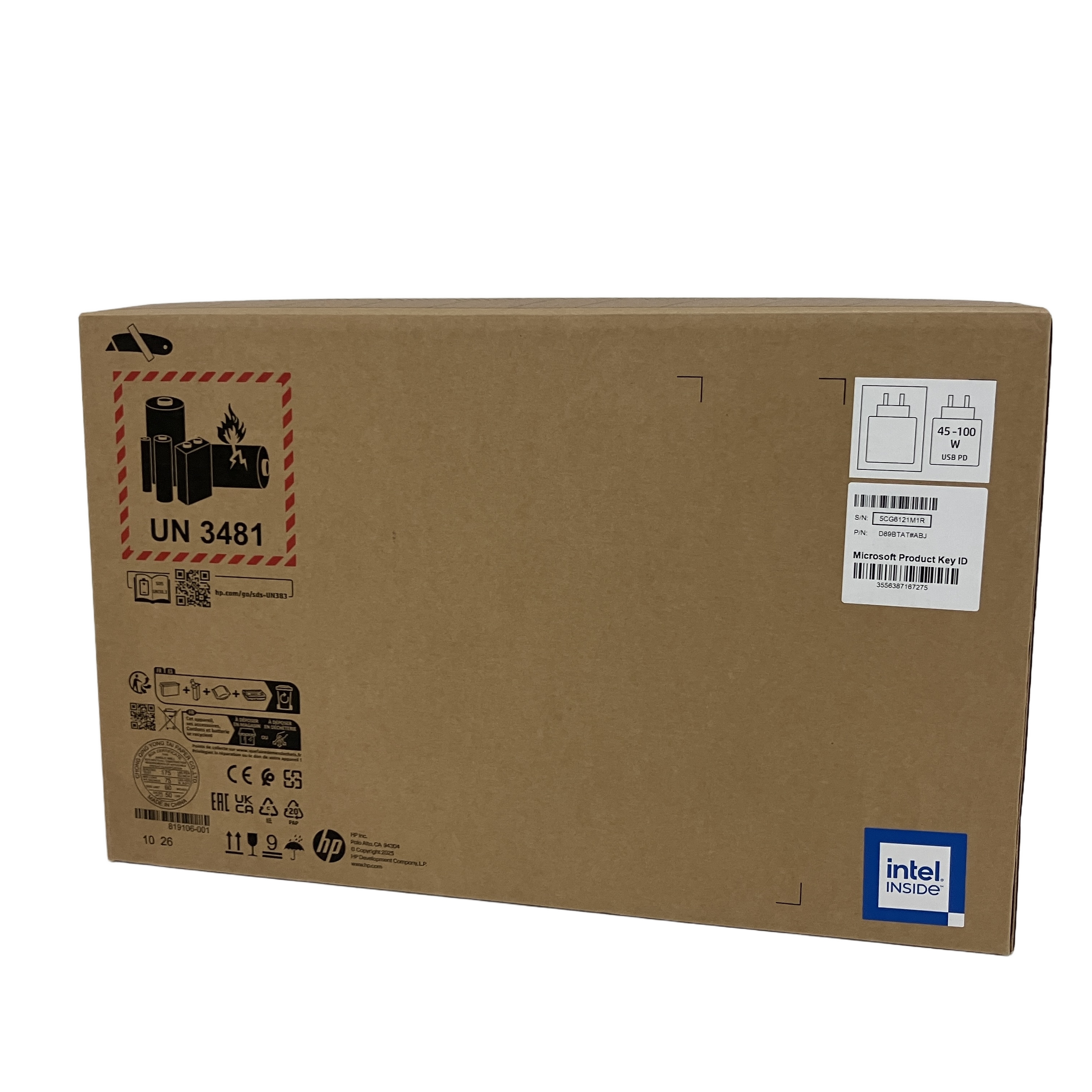 HP 240R G9 D89BTAT ノートPC 16GB 512GB