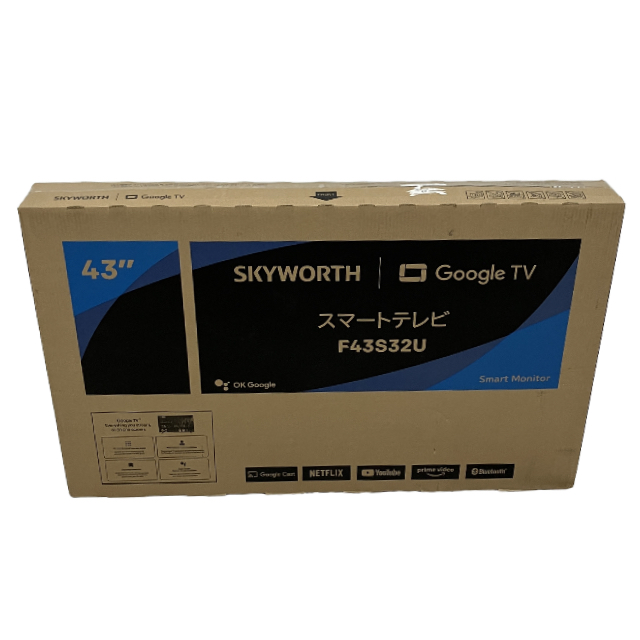SKYWORTH F43S32U 43V型 4K 液晶テレビ