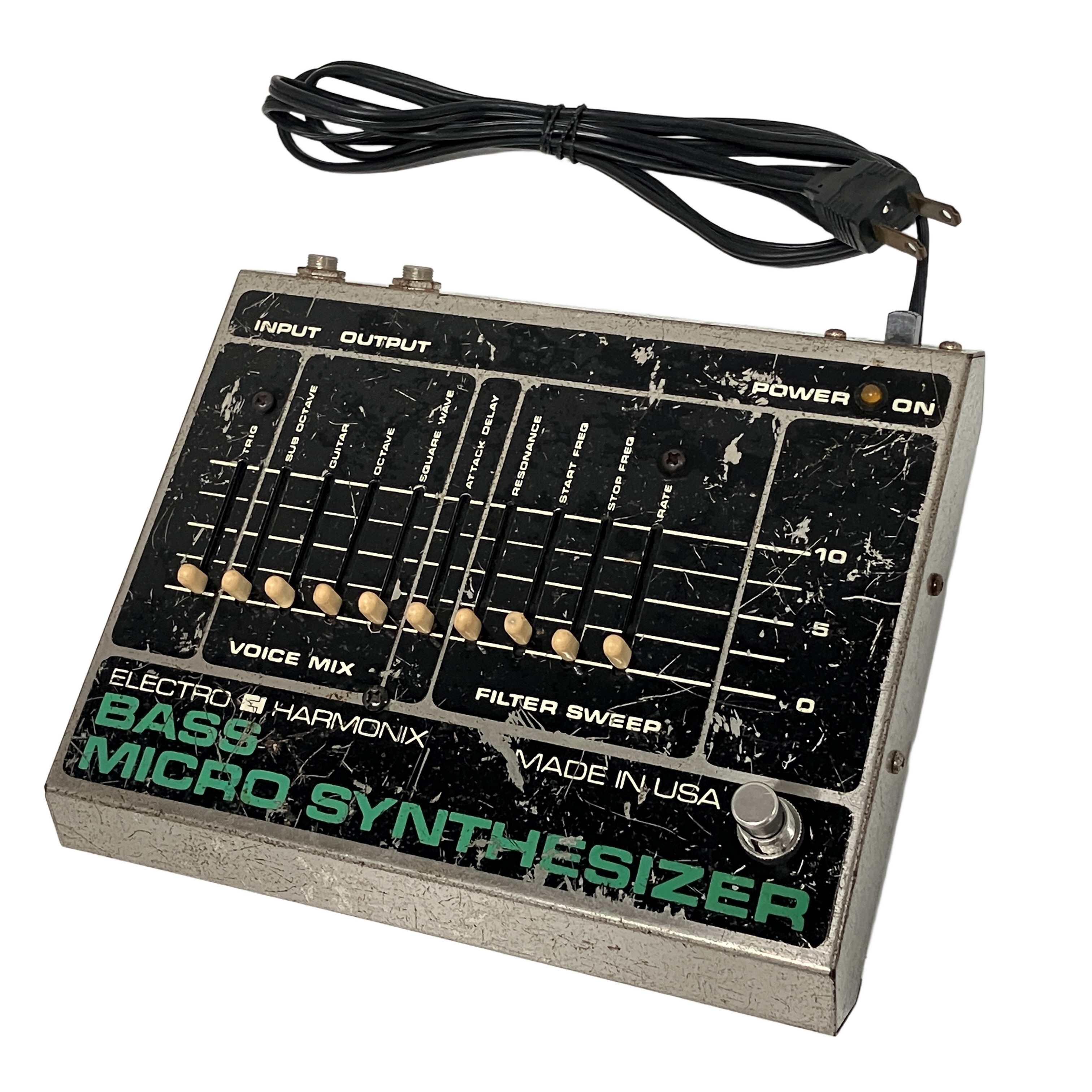 ELECTRO HARMONIX BASS MICRO SYNTHESIZER ベース用エフェクター