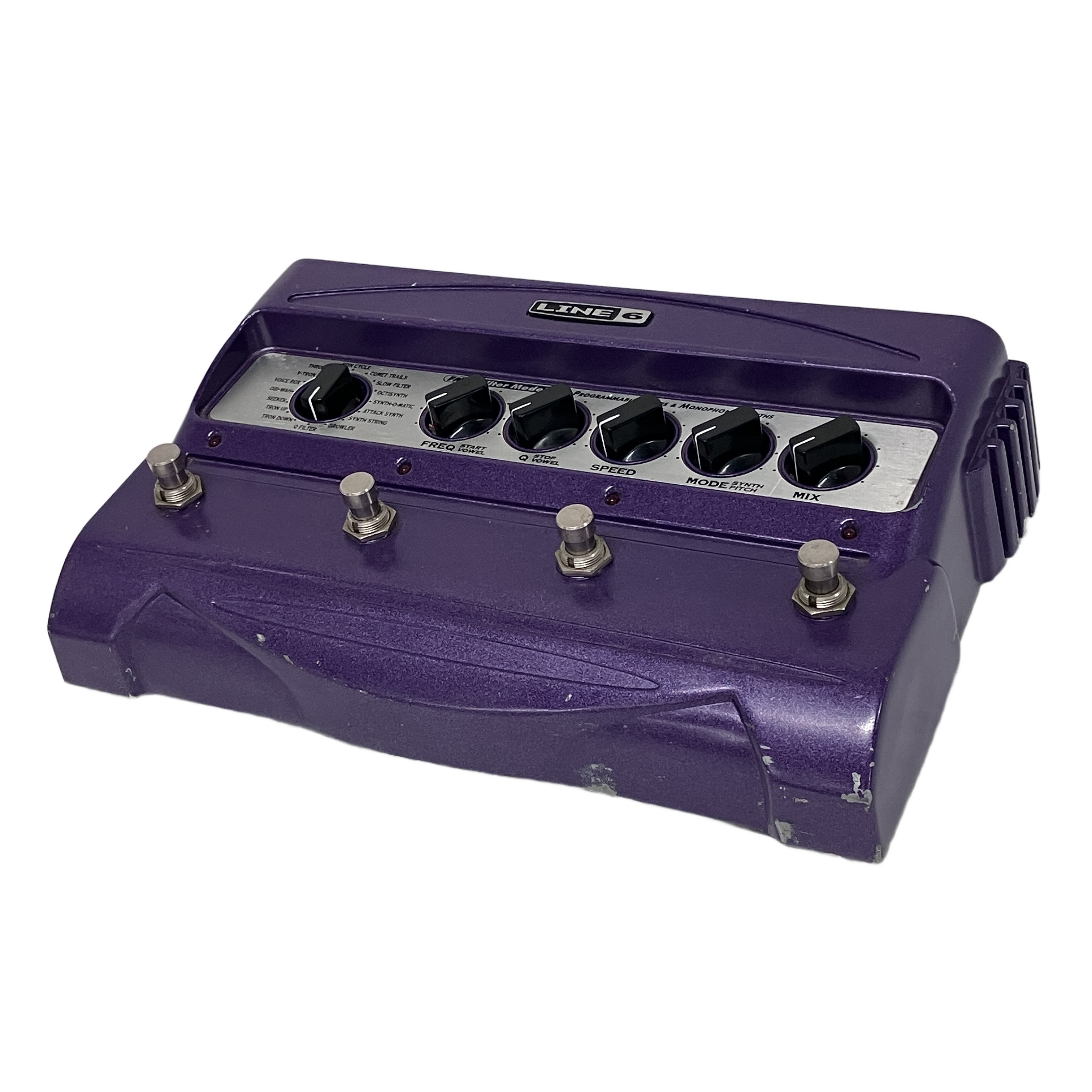 LINE 6 FM4 Filter Modeler 紫 マルチエフェクター ライン シックス 音響 機器 機材 中古