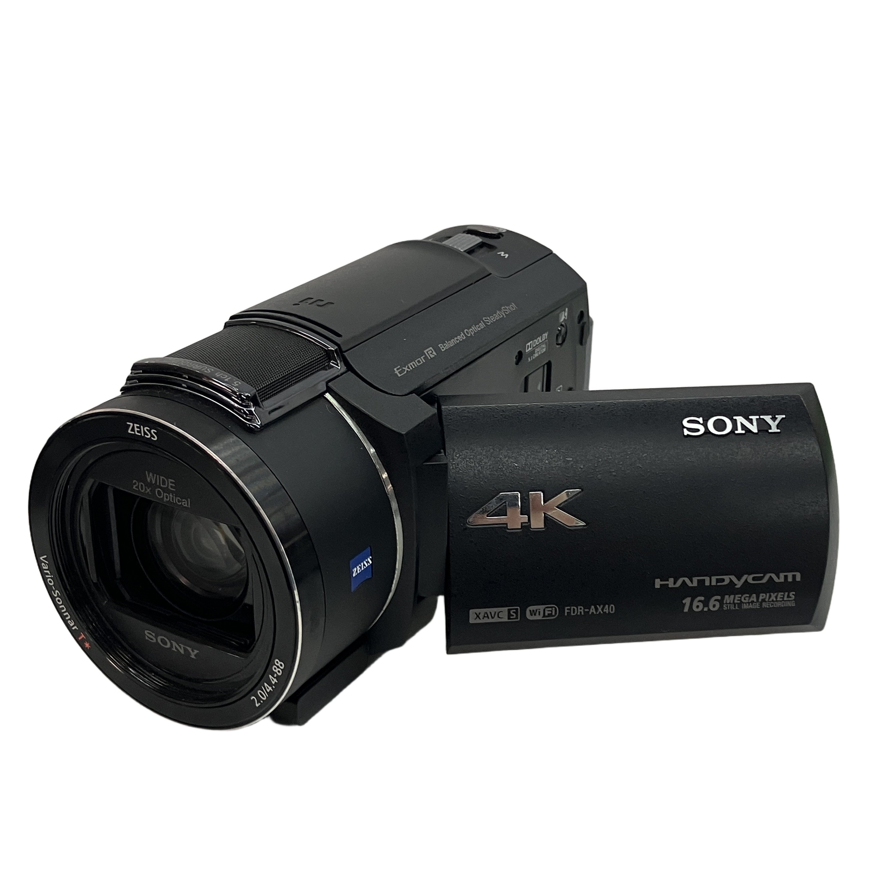 SONY ソニー FDR-AX40 HandCam 2017年製 デジタル ビデオ カメラ 4K 映像 中古