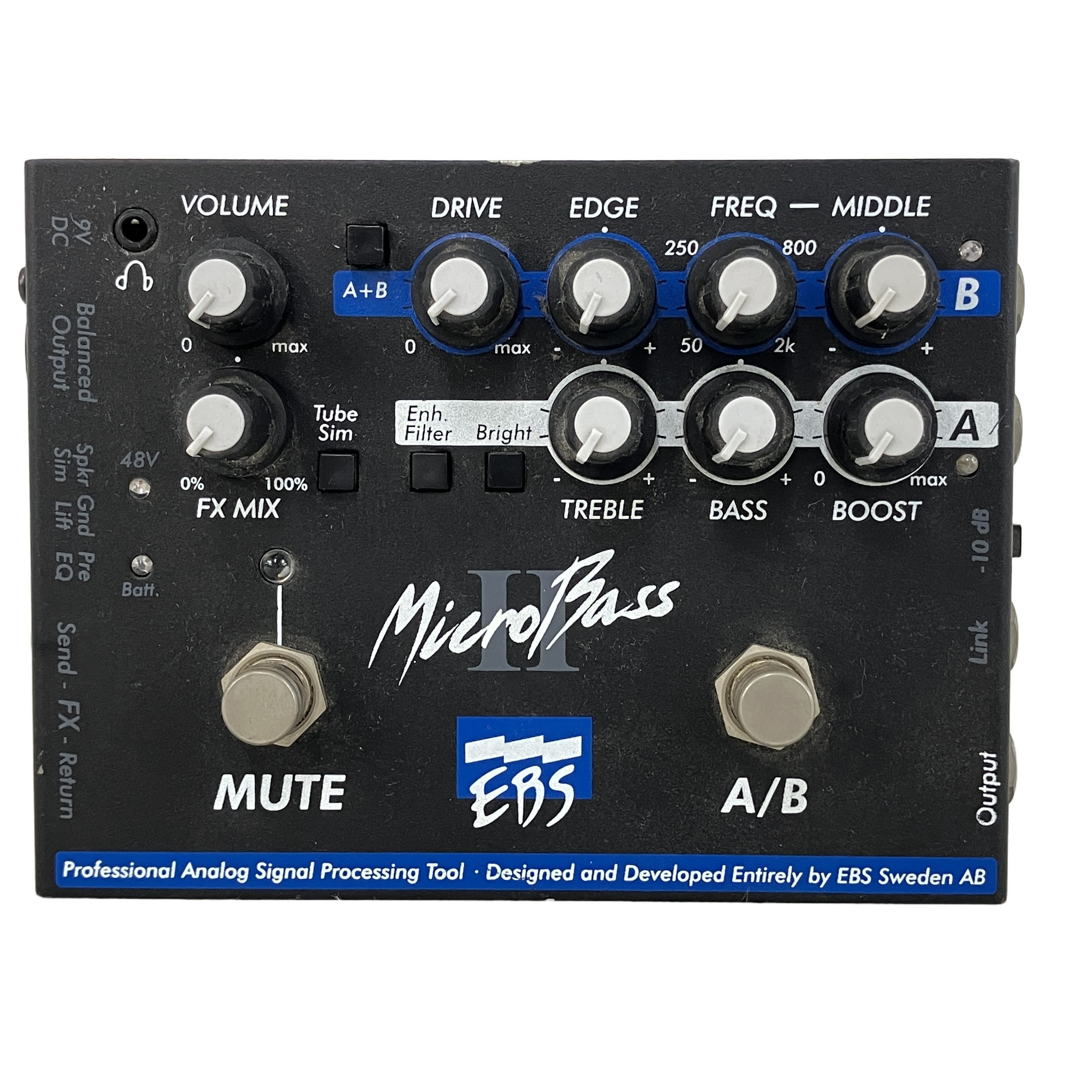 EBS MicroBass II プリアンプ