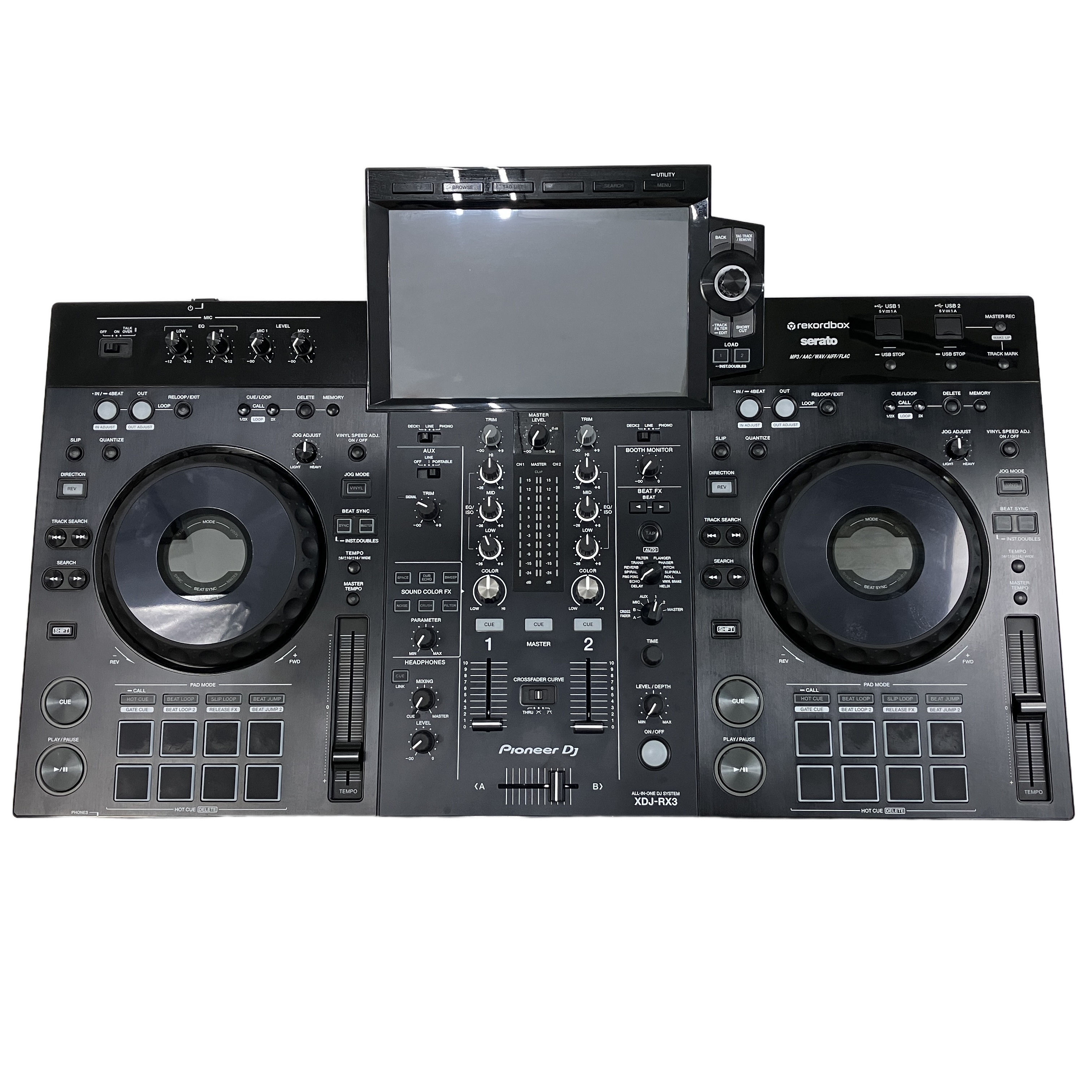 触れるたびに新たな発見と感動を呼ぶ、無限の可能性を秘めた至宝。Pioneer XDJ-RX3