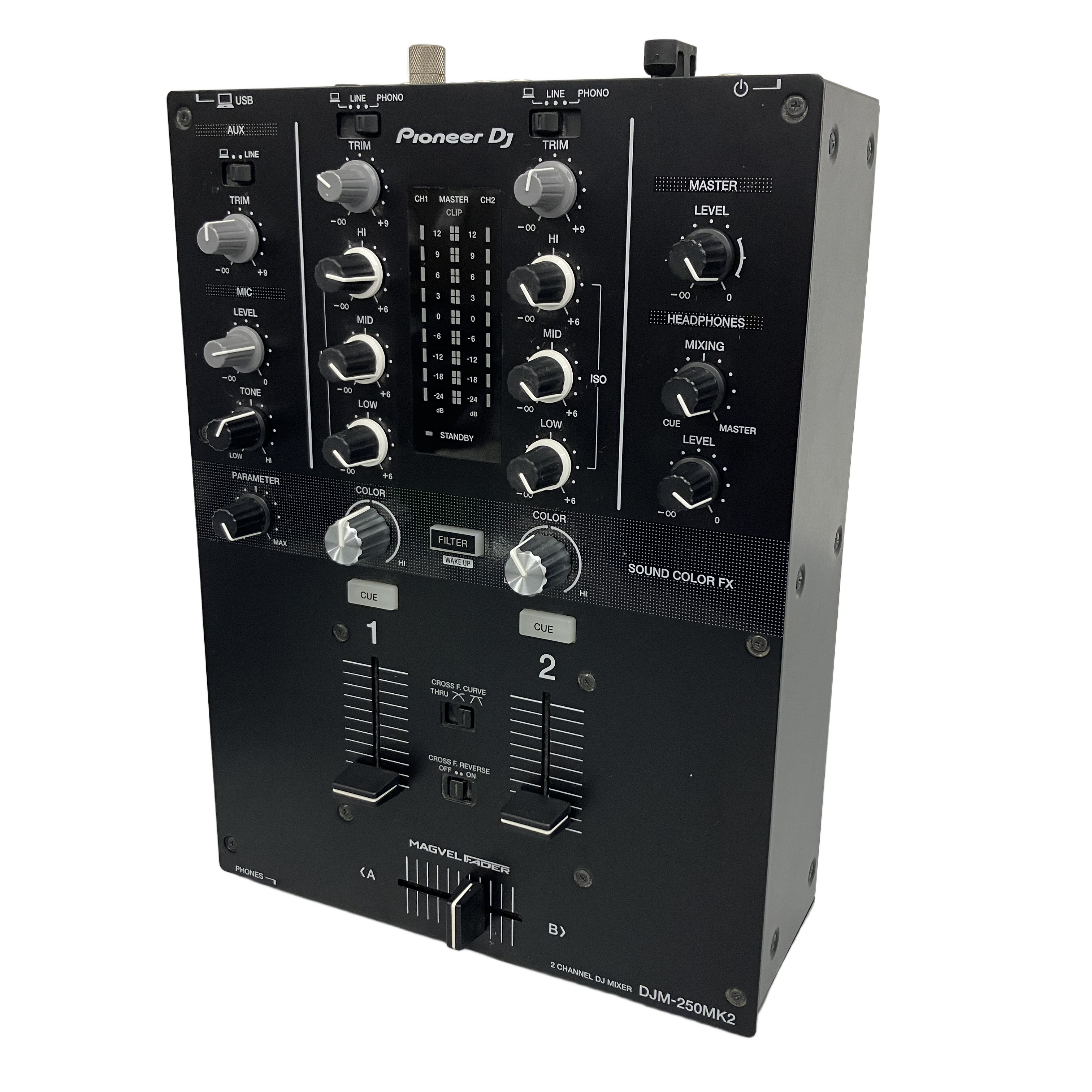 PIONEER DJM-250MK2 DJミキサー 2ch