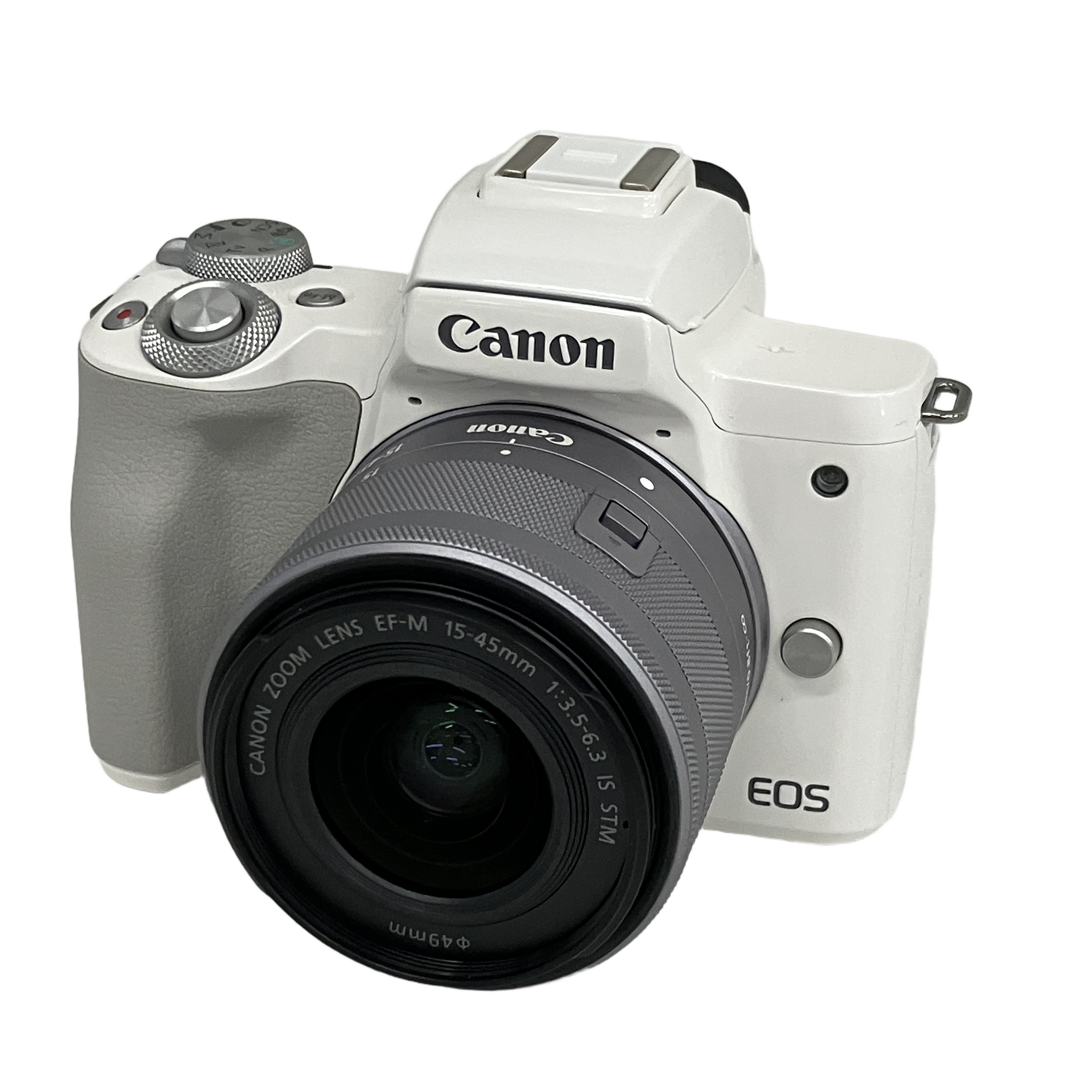 CANON EOS Kiss M ミラーレスデジタル一眼カメラ 15-45mm
