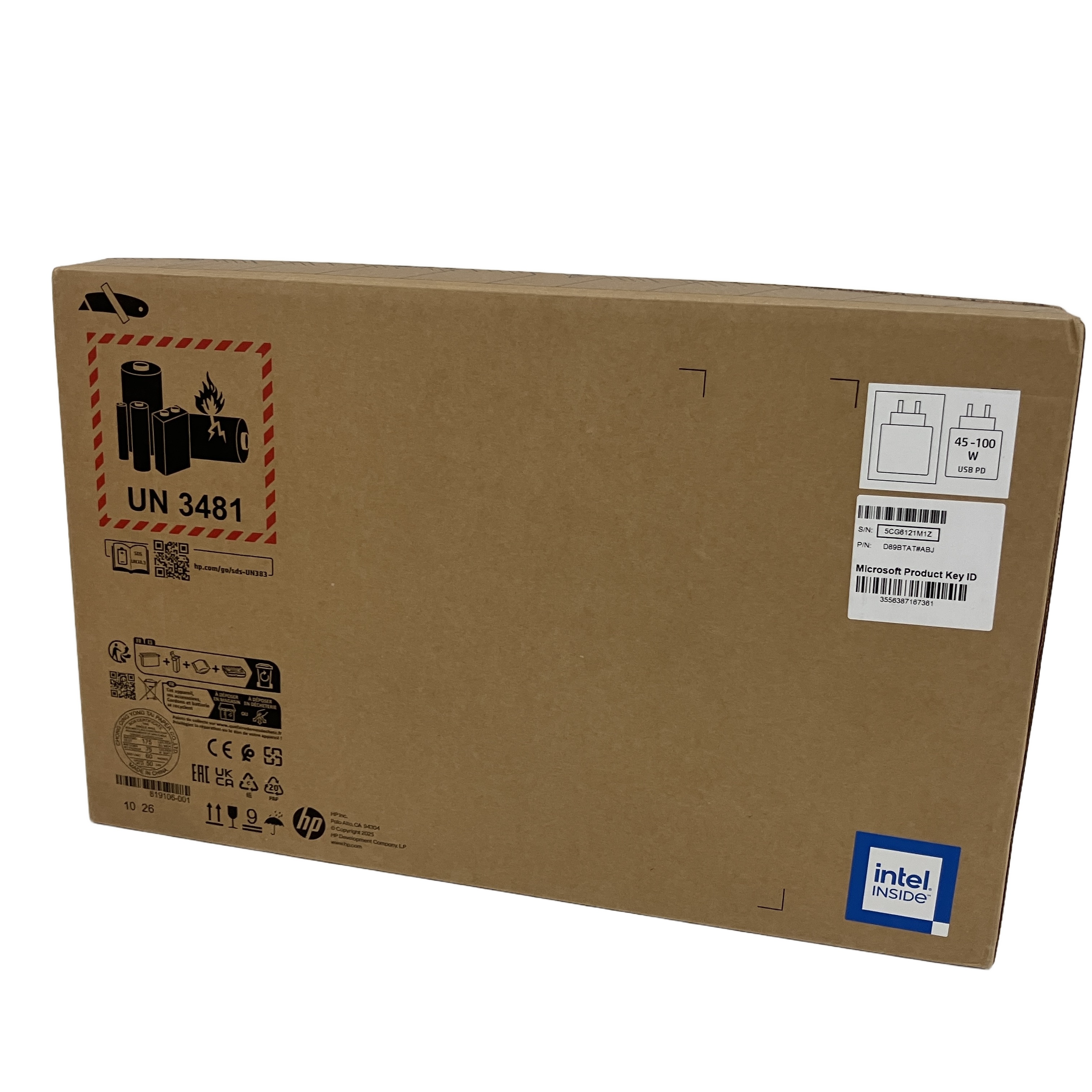 HP 240R G9 D89BTAT ノートPC 16GB/512GB