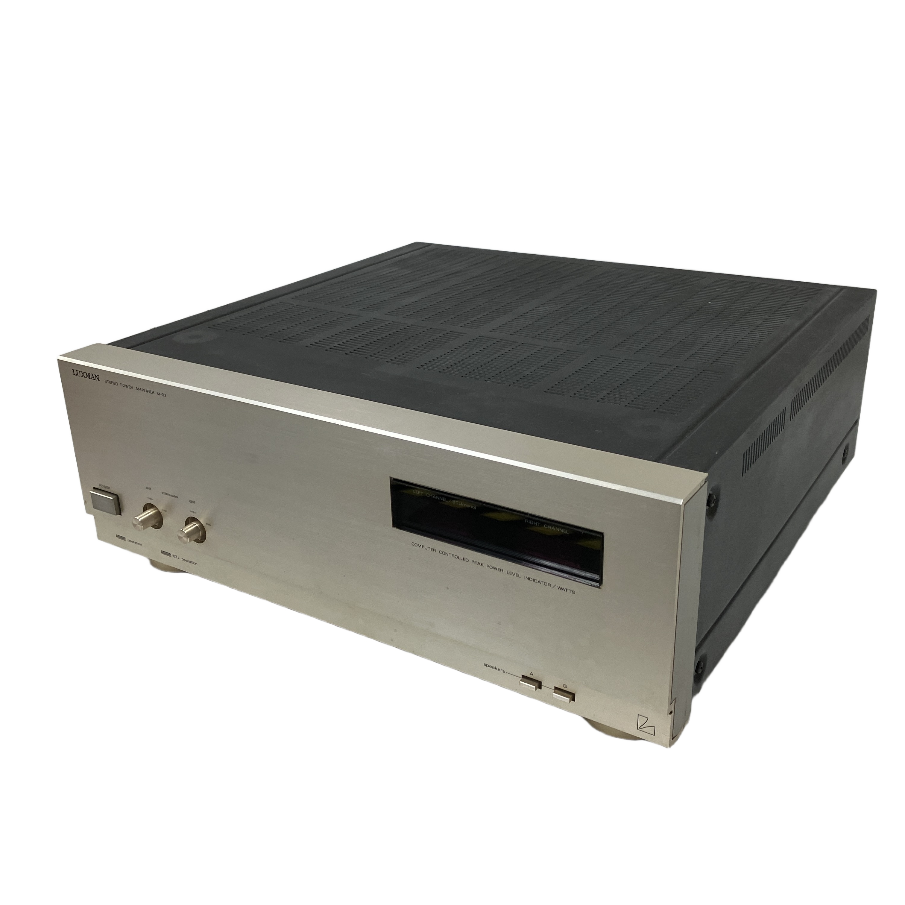 LUXMAN M-03 パワーアンプ