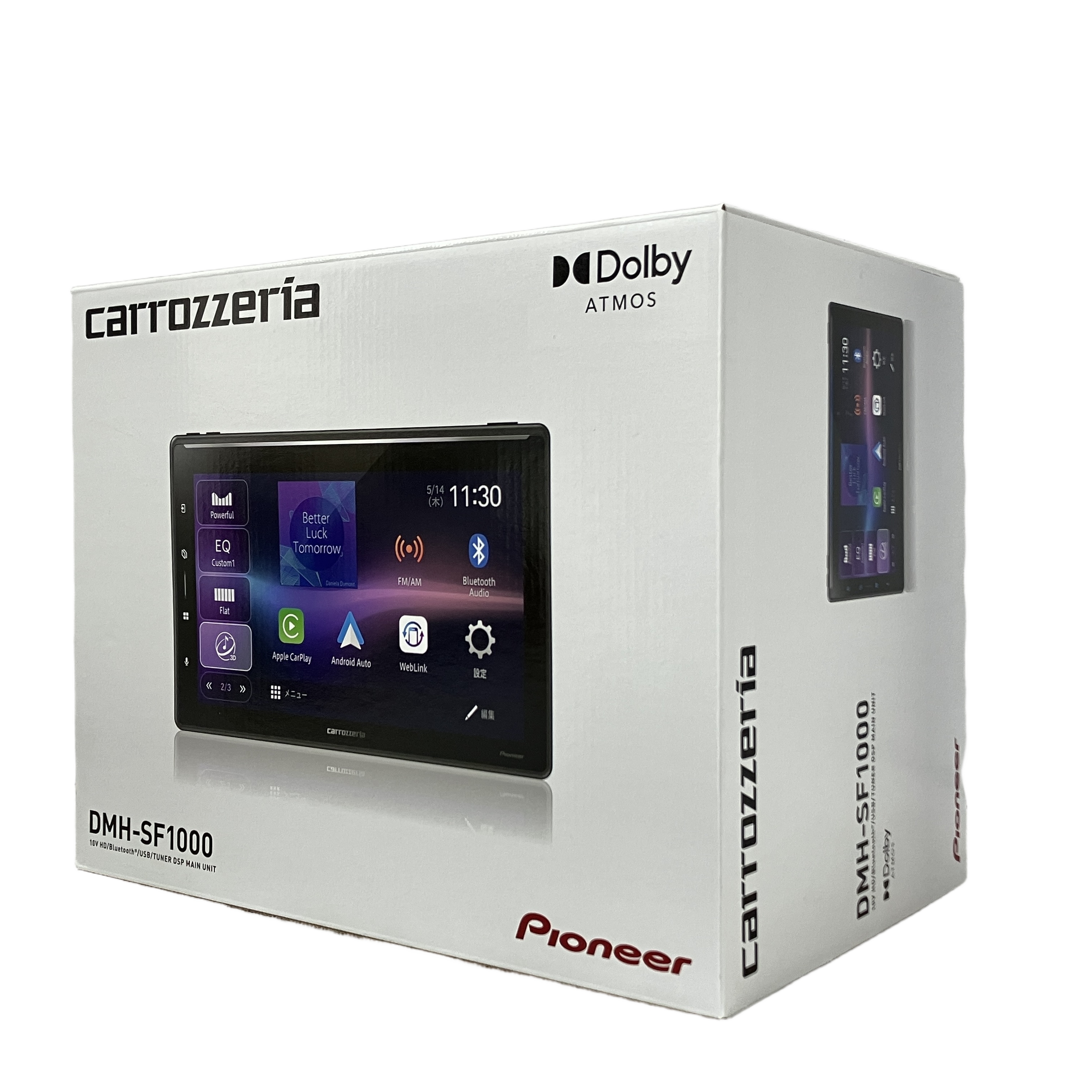 PIONEER DMH-SF1000 ディスプレイオーディオ 10.1インチ