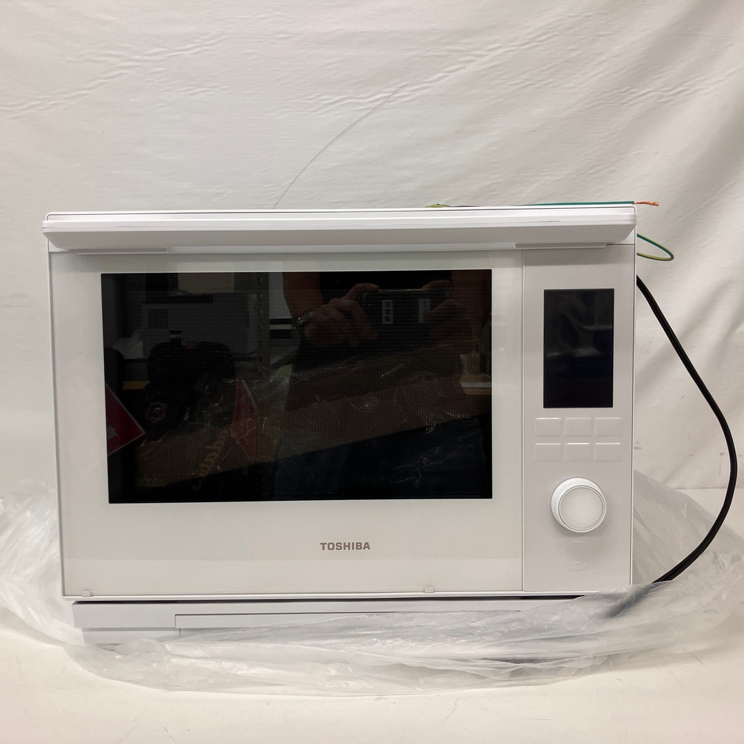 TOSHIBA 東芝 ER-D3000B グランホワイト 石窯ドーム 過熱水蒸気オーブンレンジ 2025年製 家電 中古