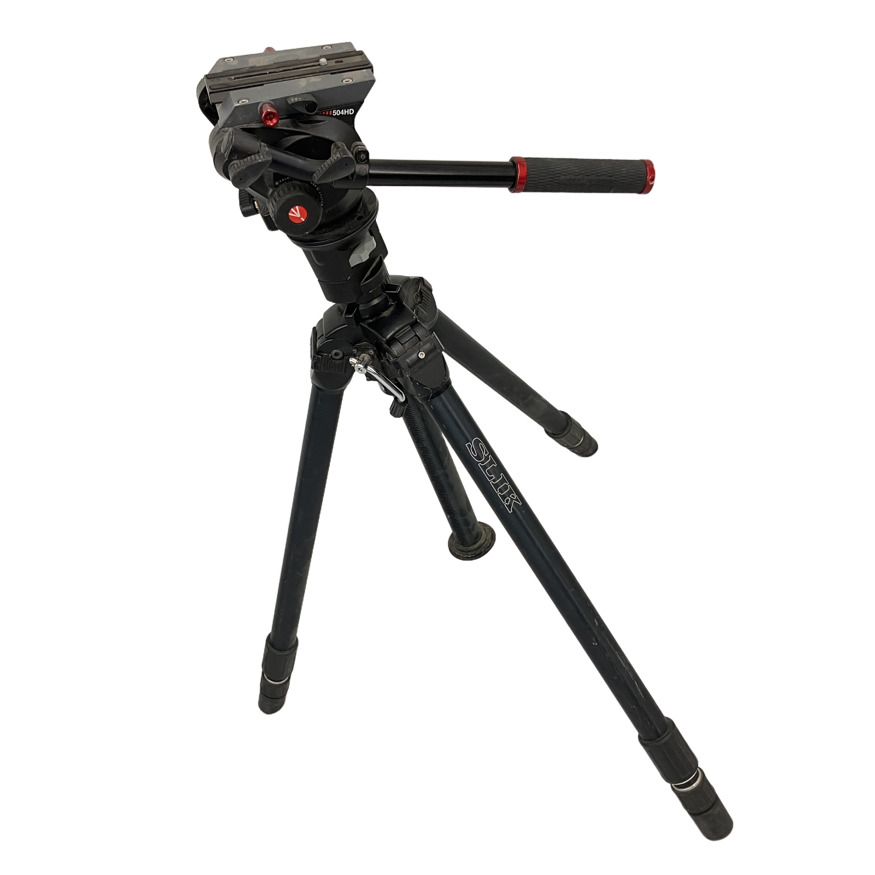 MANFROTTO 504HD 雲台 SLIK 三脚