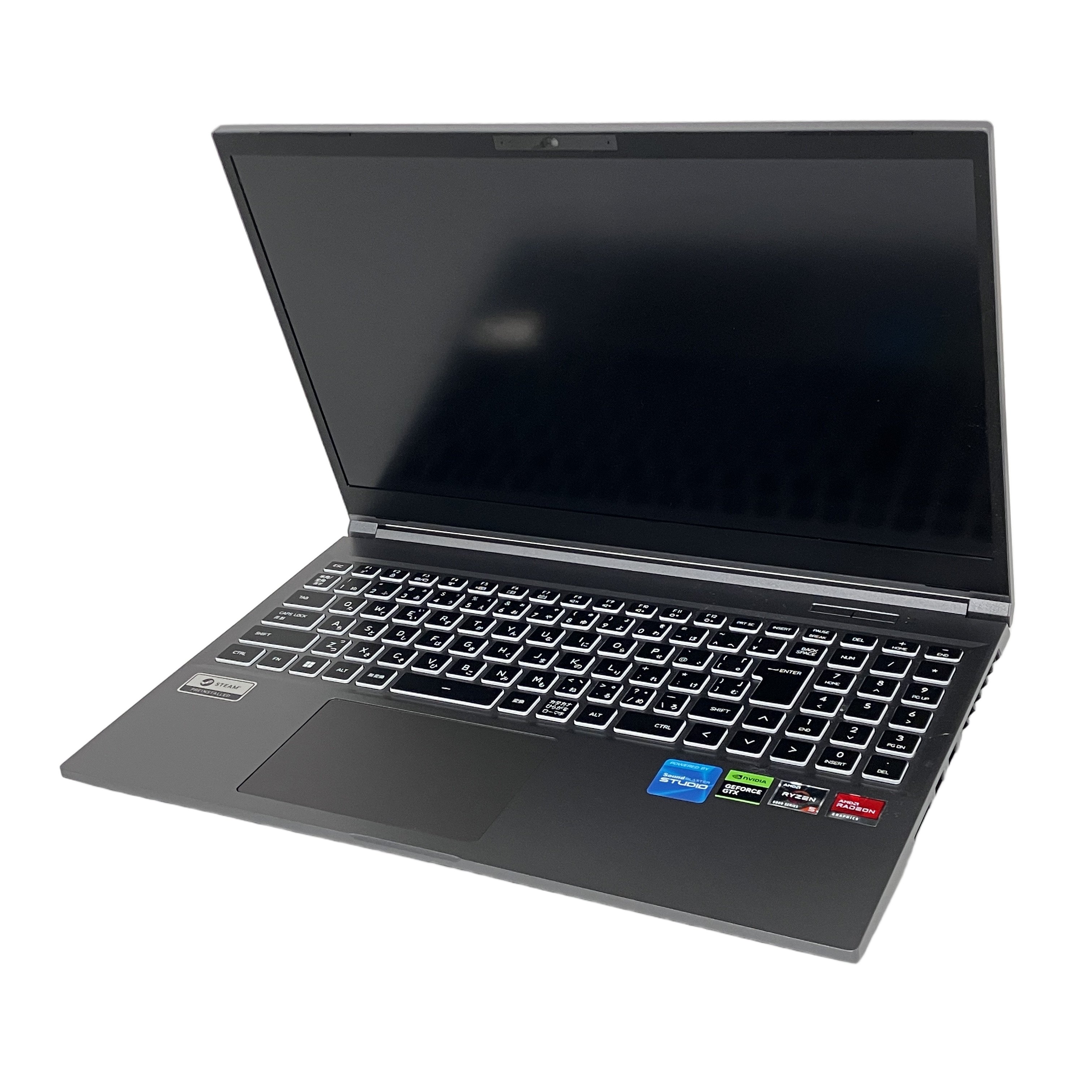 Thirdwave RL5R-G165-5 ノートPC AMD Ryzen 5 6600H with Radeon Graphics 16GB SSD 512GB DDR5 AMD Radeon Graphics win11 中古