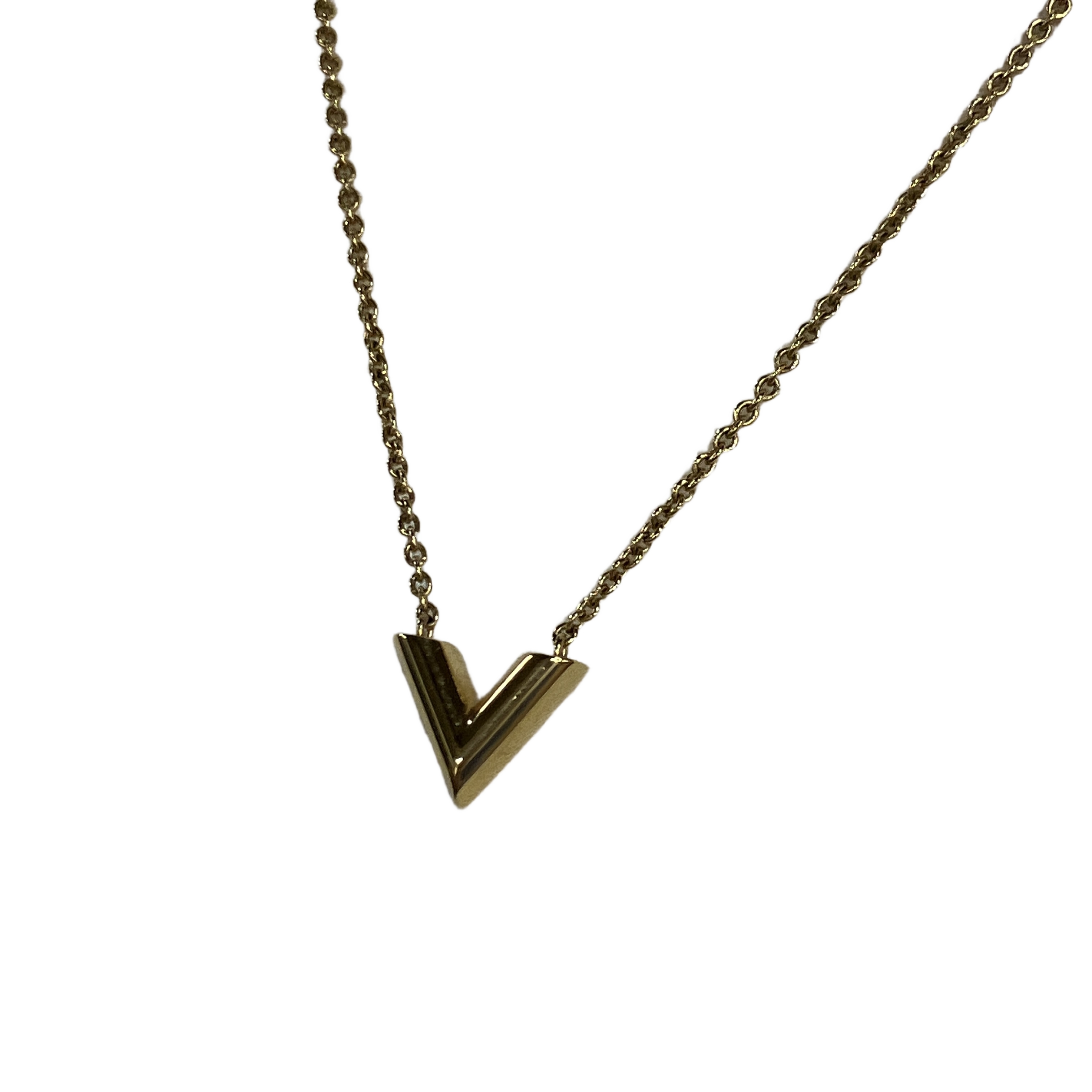 LOUIS VUITTON エセンシャルV ネックレス M61083