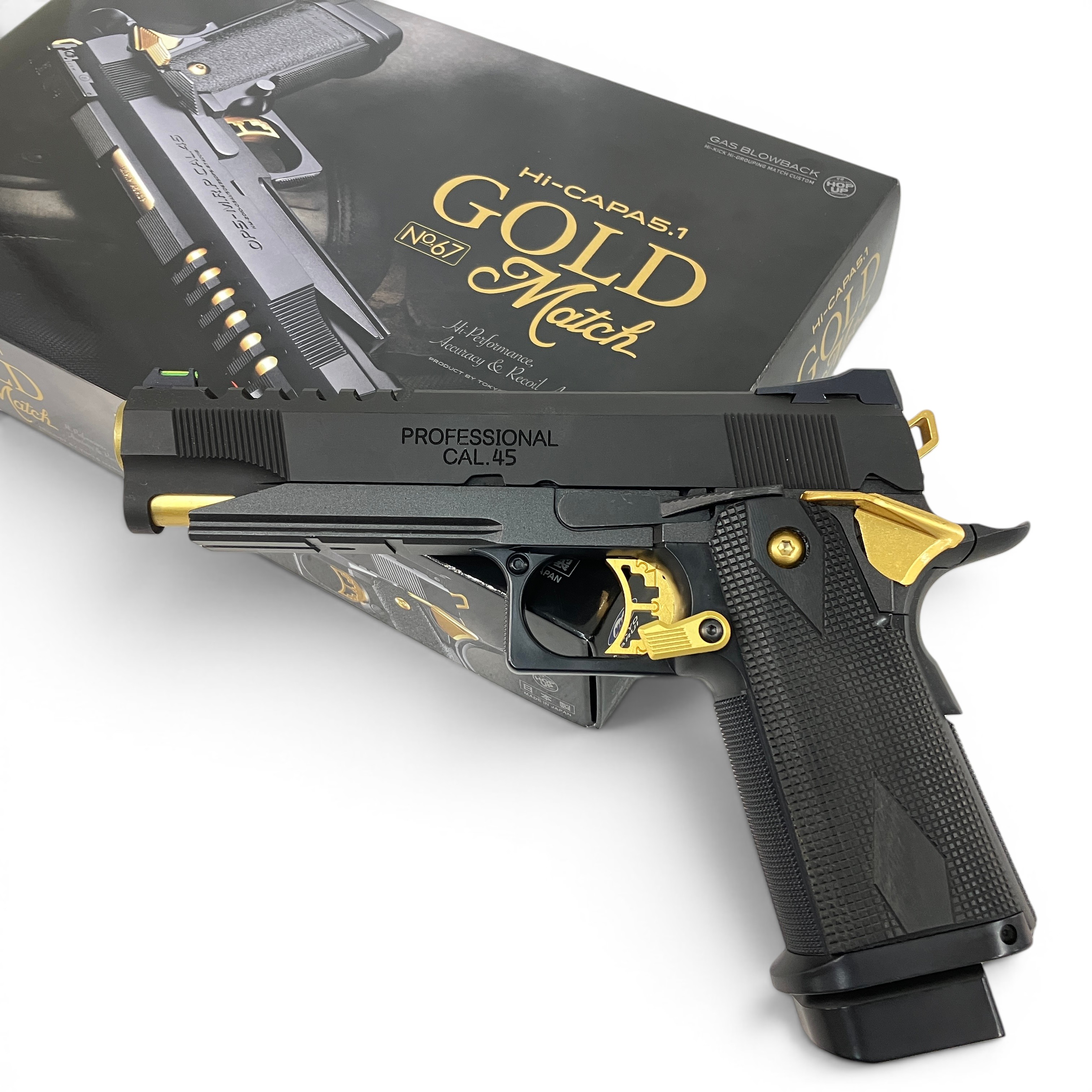TOKYO MARUI Hi-CAPA5.1 GOLD Match ガスガン