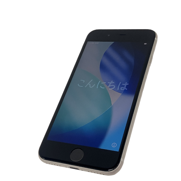 Apple MMYD3J/A iPhone SE 第3世代 スマートフォン 携帯 電話 64GB 4.7インチ スターライト SIMロック無 中古