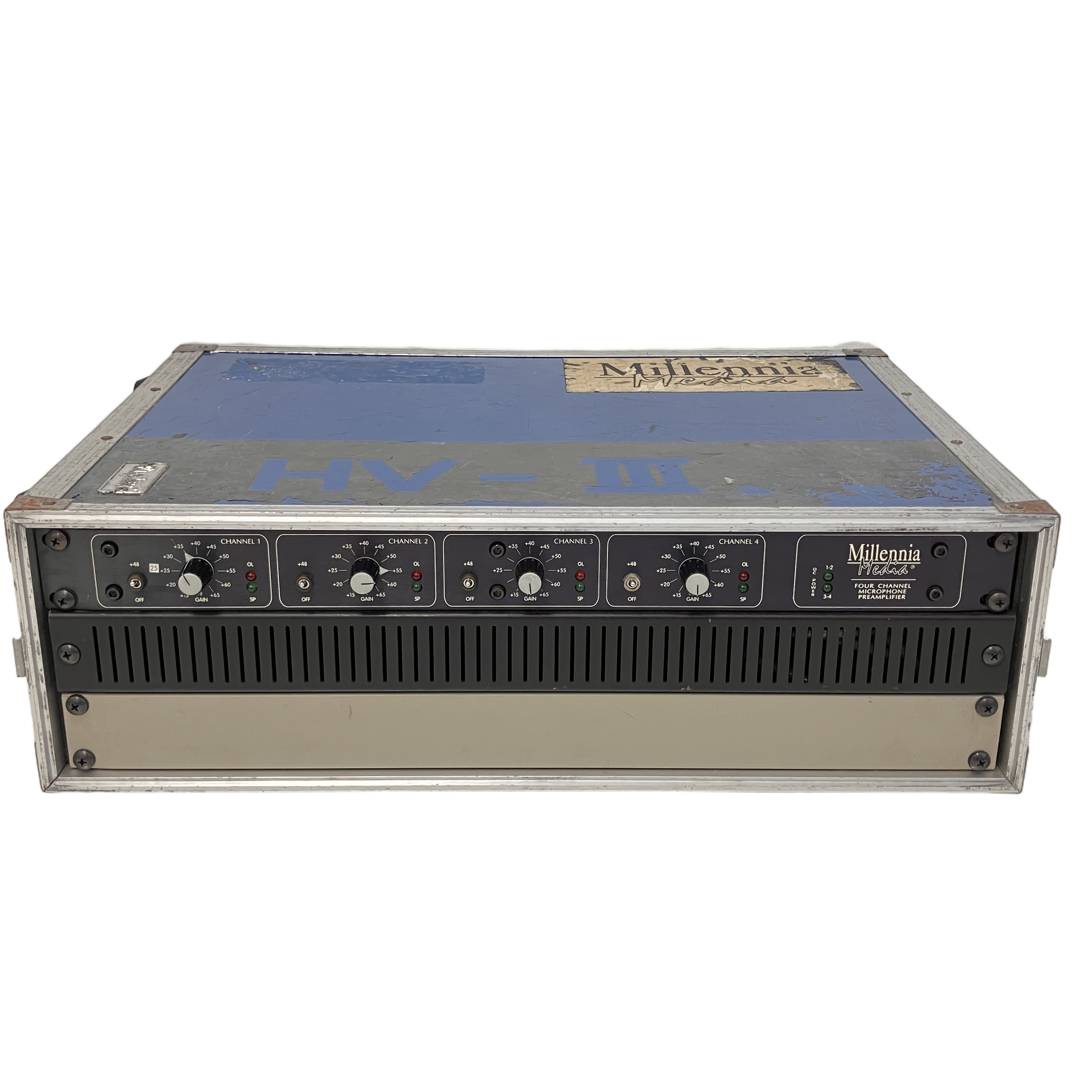 ★Millennia Media HV-3D-4(QUAD-P)4chマイクプリアンプ 中古品 原音を極限まで忠実に捉える響き★