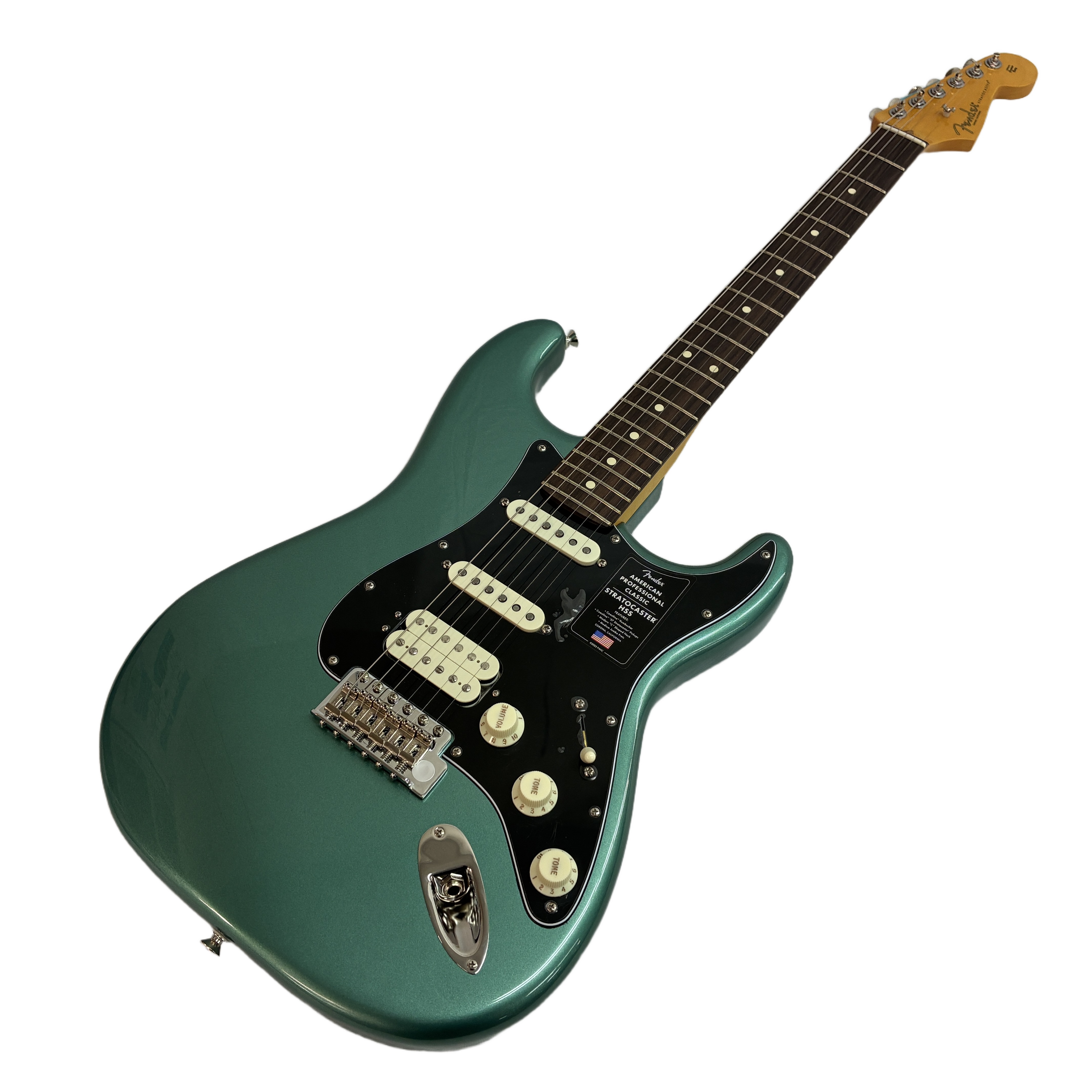 Fender American Pro Classic Stratocaster HSS Faded SGreen Metallic エレキギター 楽器 フェンダー 中古 良好