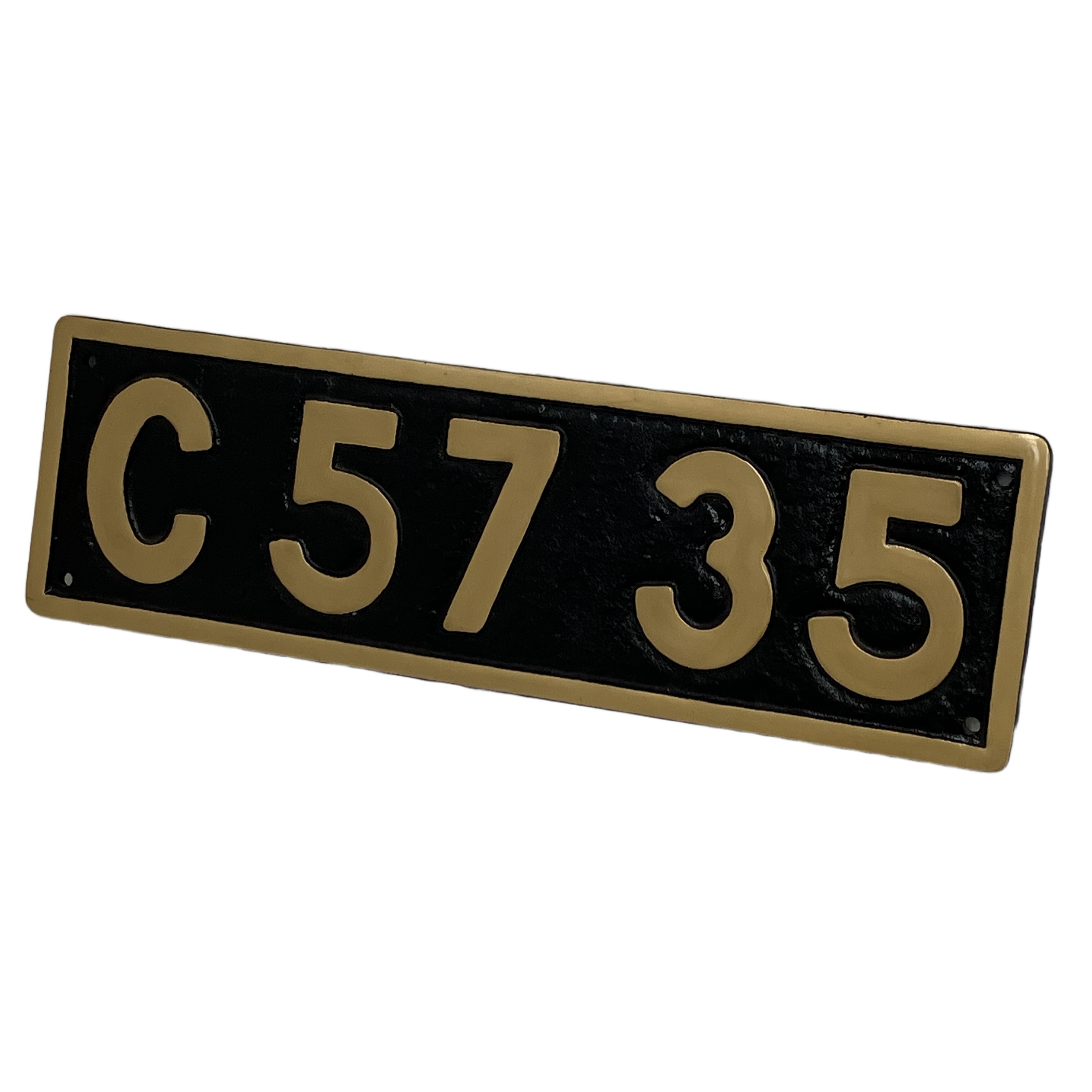 C57 35 蒸気機関車 鉄道プレート 63.5cm