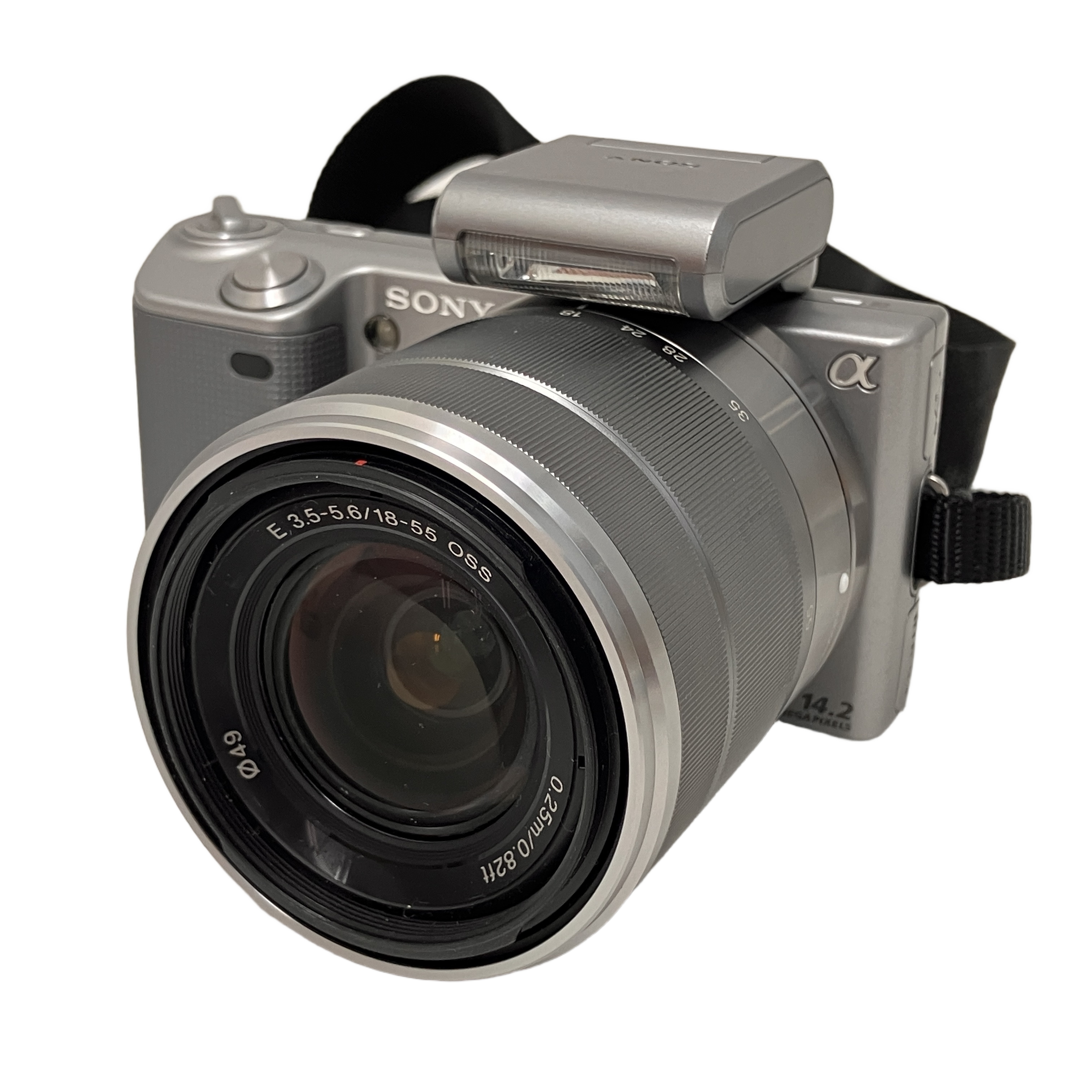 SONY α NEX-5 ミラーレス一眼カメラ 16mm/18-55mm