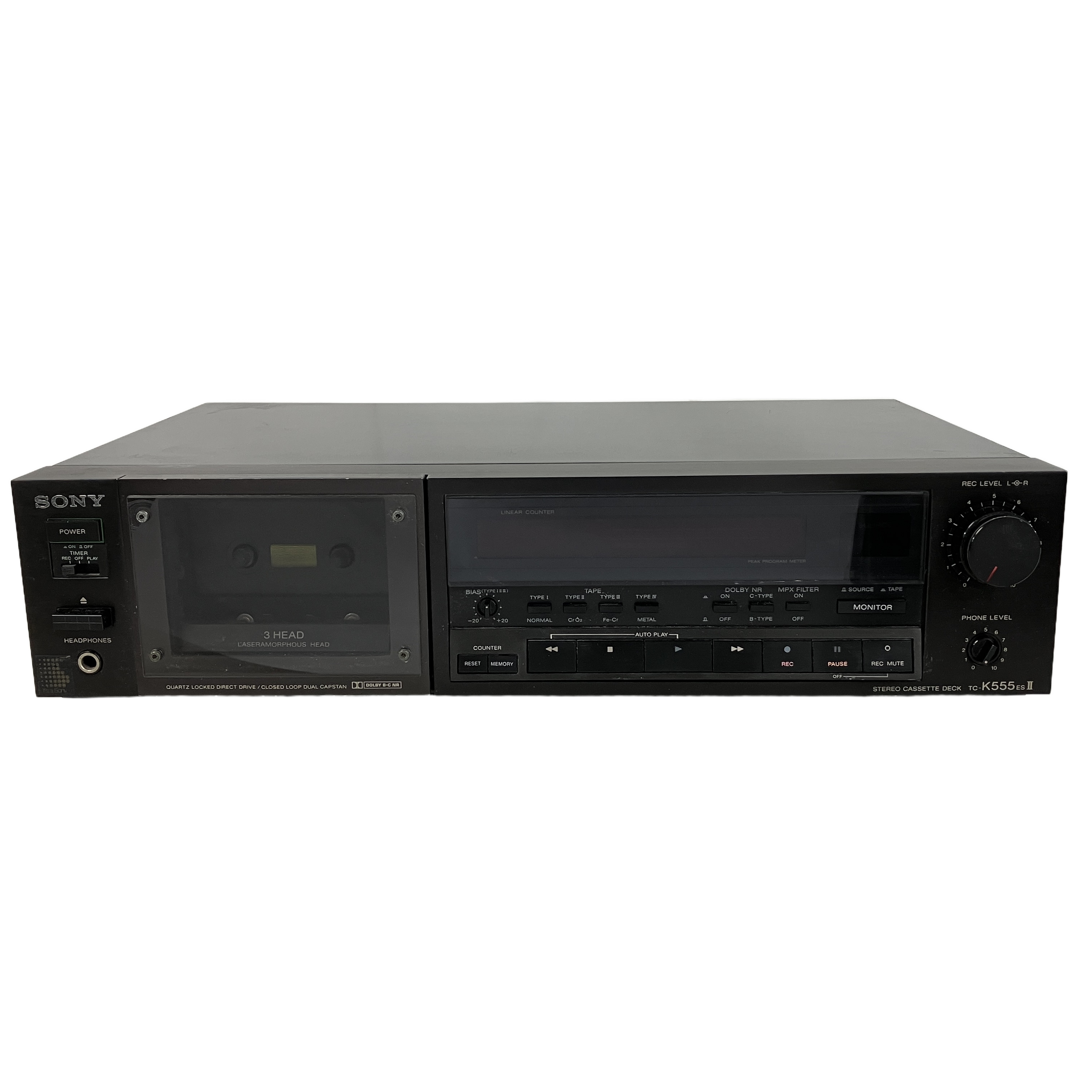 SONY TC-K555ES II カセットデッキ