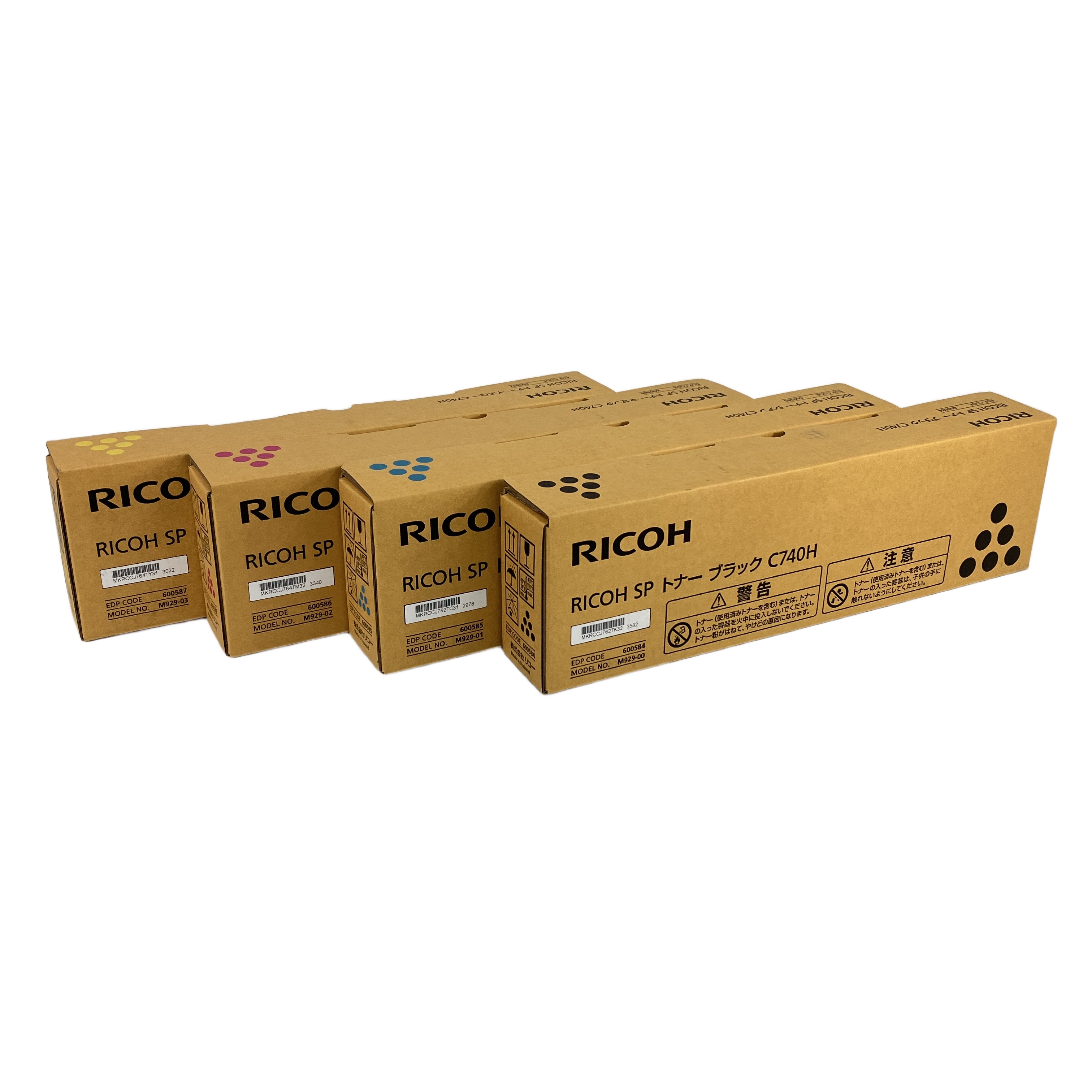 RICOH C740H トナー 4色セット