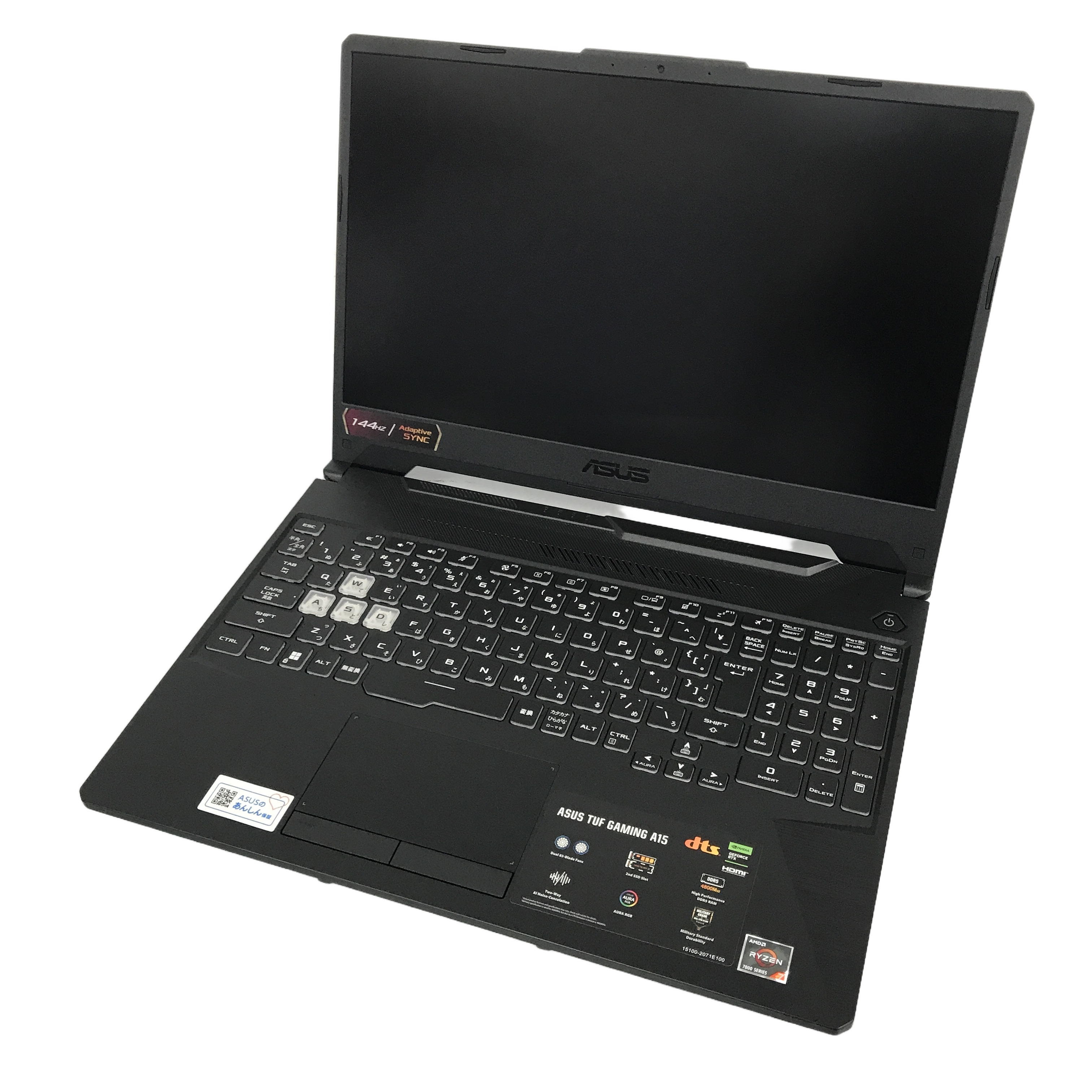 ASUS TUF Gaming A15 FA506NCR ノートパソコン 16GB 1TB